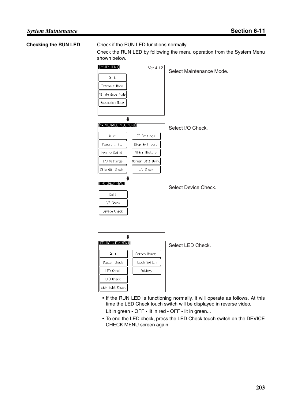 Omron Programmable Terminals NT631C User Manual | Page 220 / 315