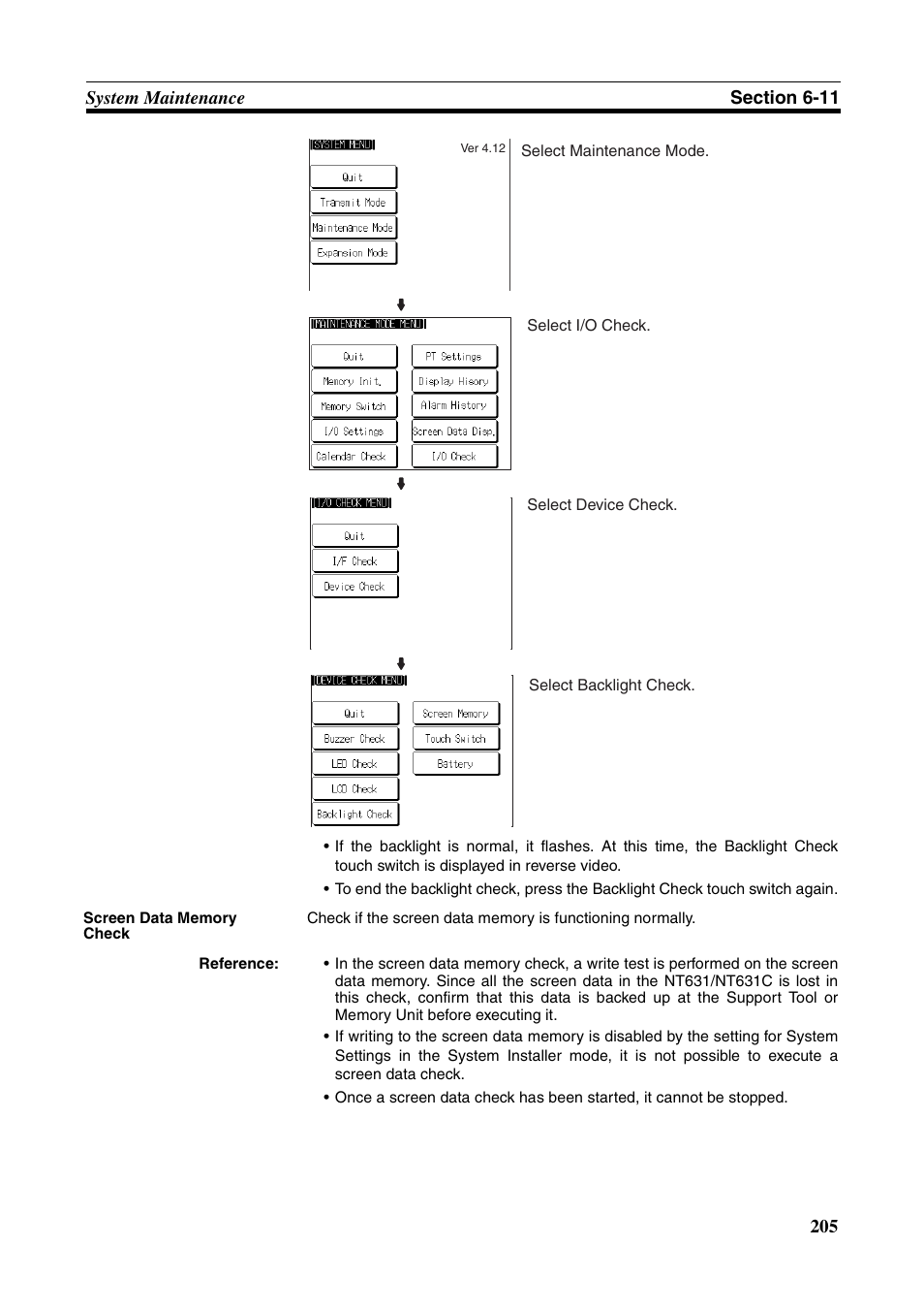 Omron Programmable Terminals NT631C User Manual | Page 222 / 315