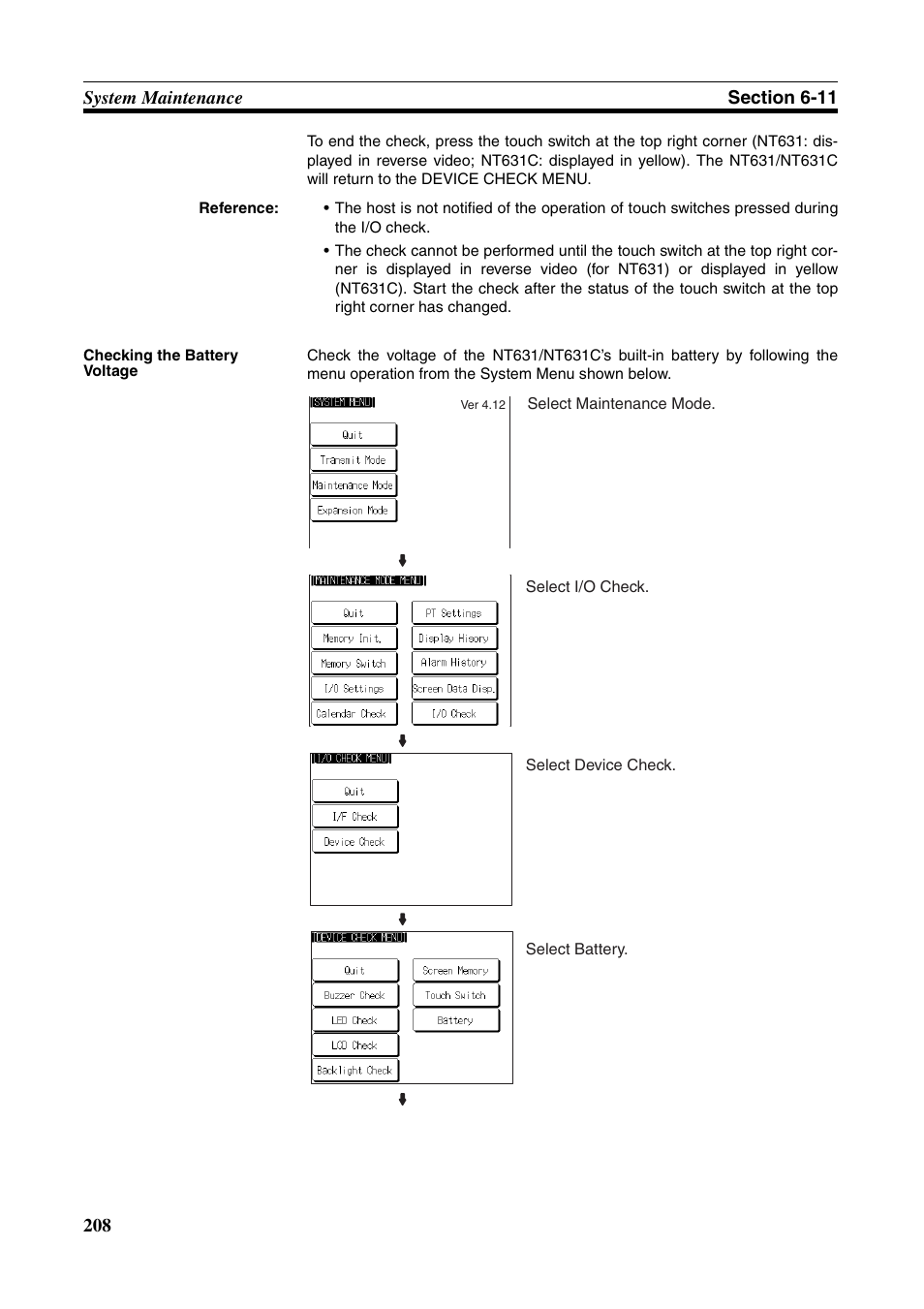 Omron Programmable Terminals NT631C User Manual | Page 225 / 315