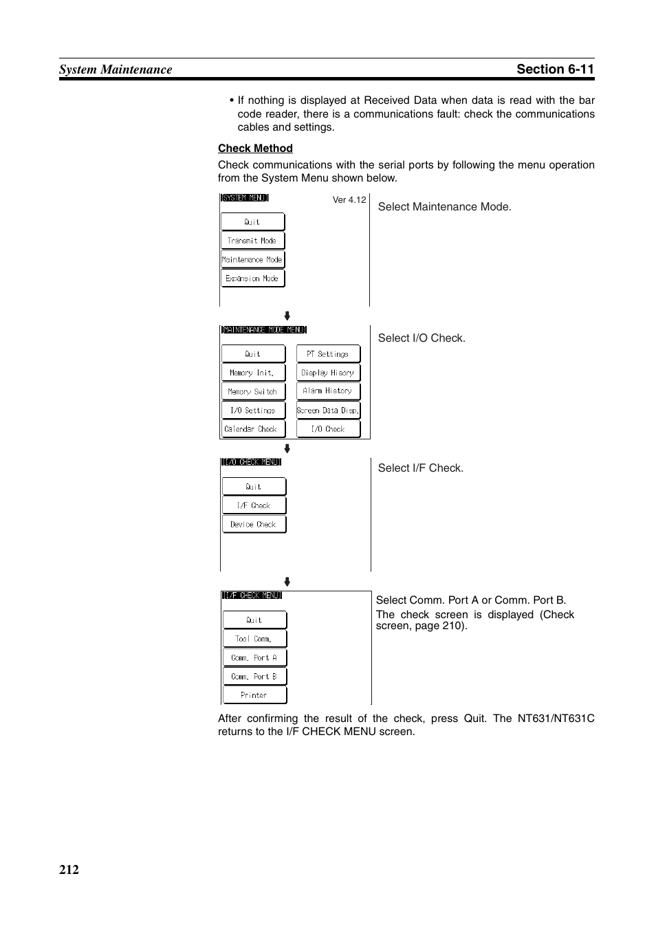 Omron Programmable Terminals NT631C User Manual | Page 229 / 315