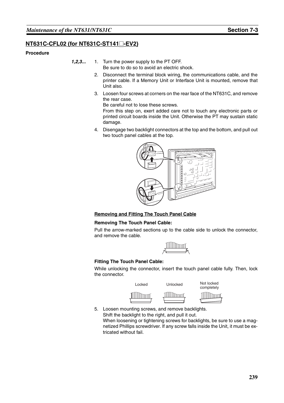 Omron Programmable Terminals NT631C User Manual | Page 256 / 315