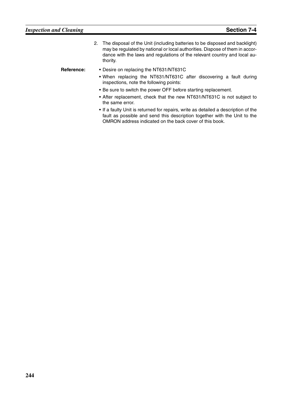 Omron Programmable Terminals NT631C User Manual | Page 261 / 315