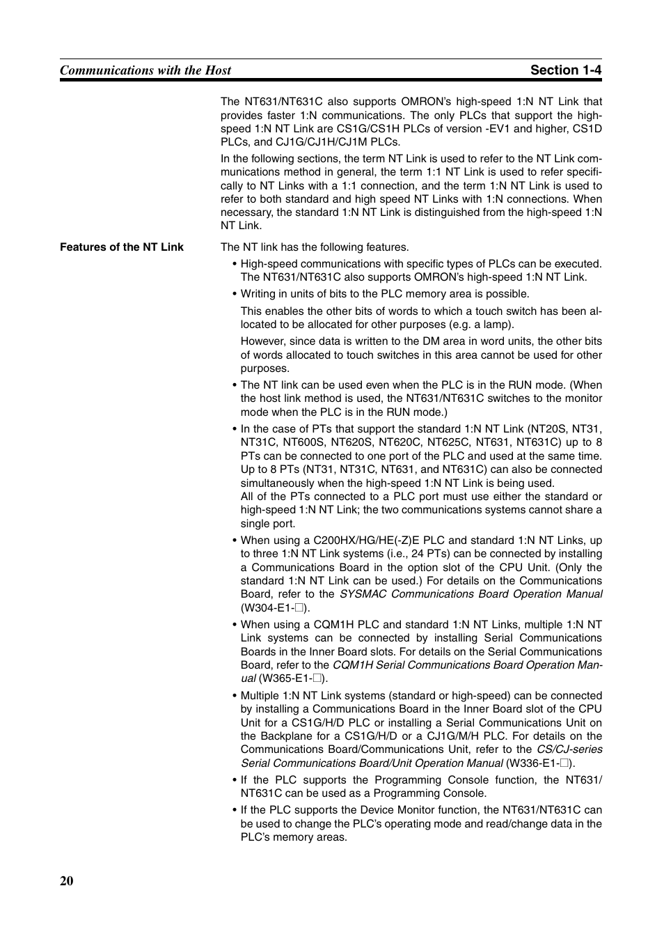 Omron Programmable Terminals NT631C User Manual | Page 37 / 315
