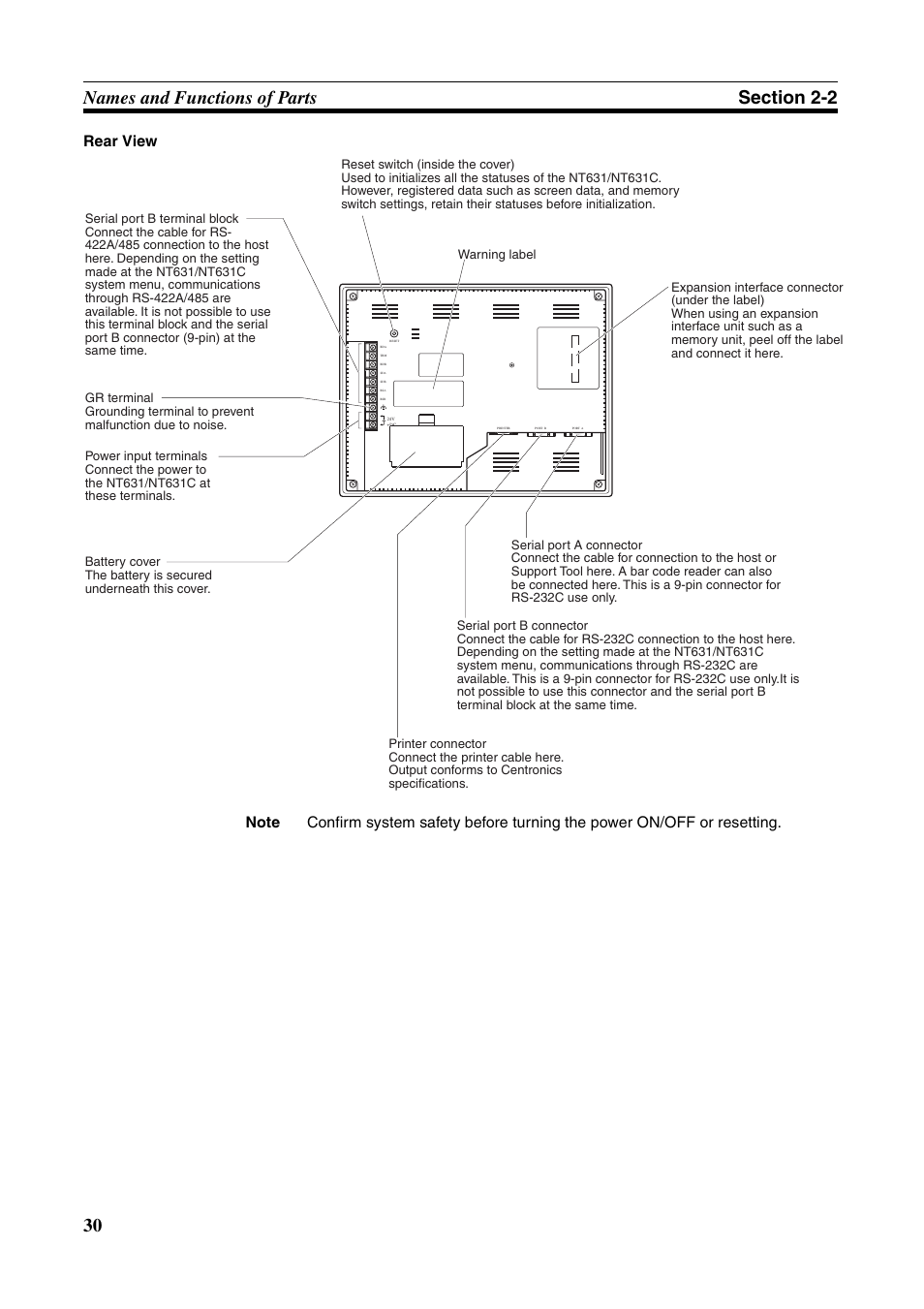 Omron Programmable Terminals NT631C User Manual | Page 47 / 315