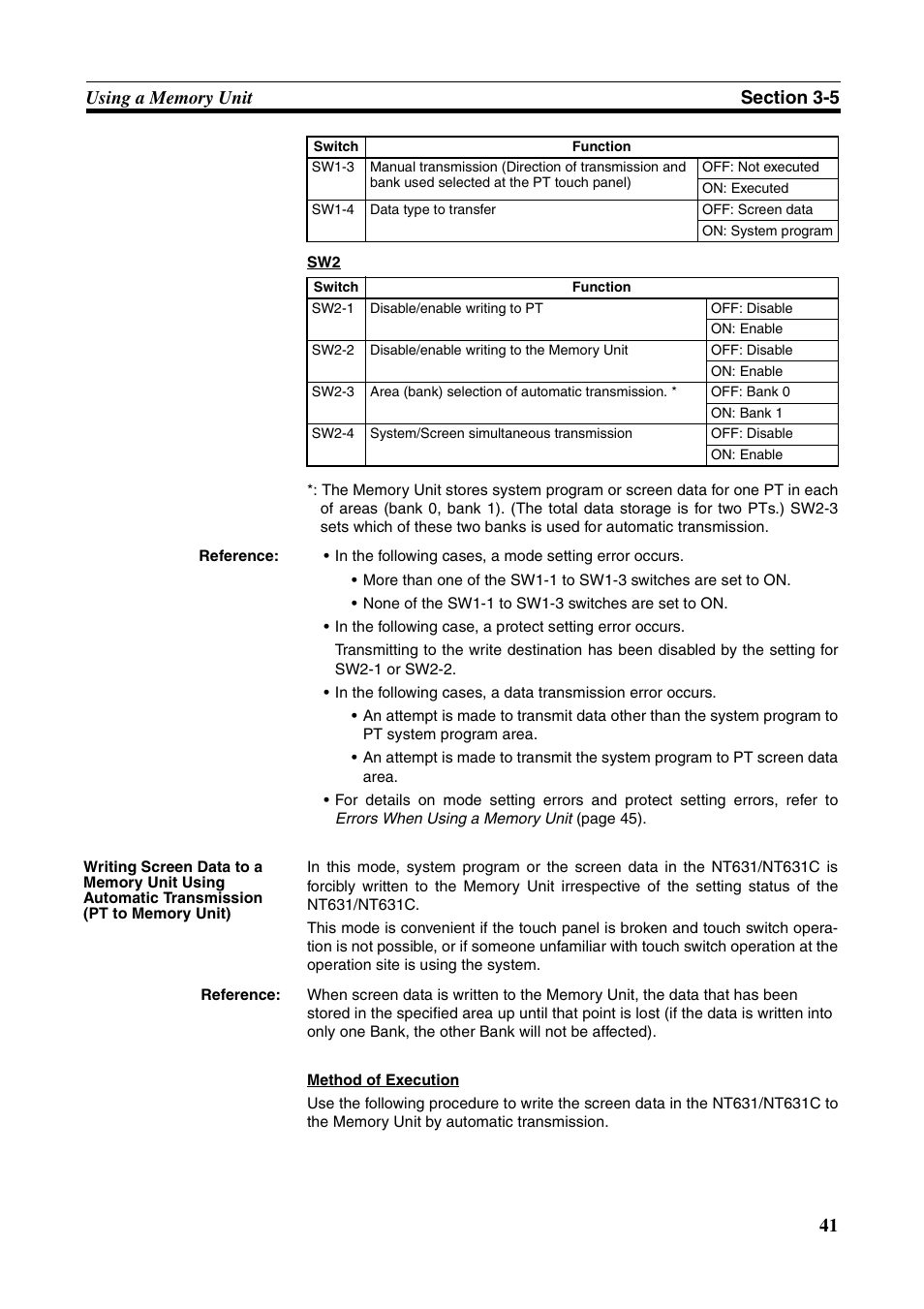 Omron Programmable Terminals NT631C User Manual | Page 58 / 315