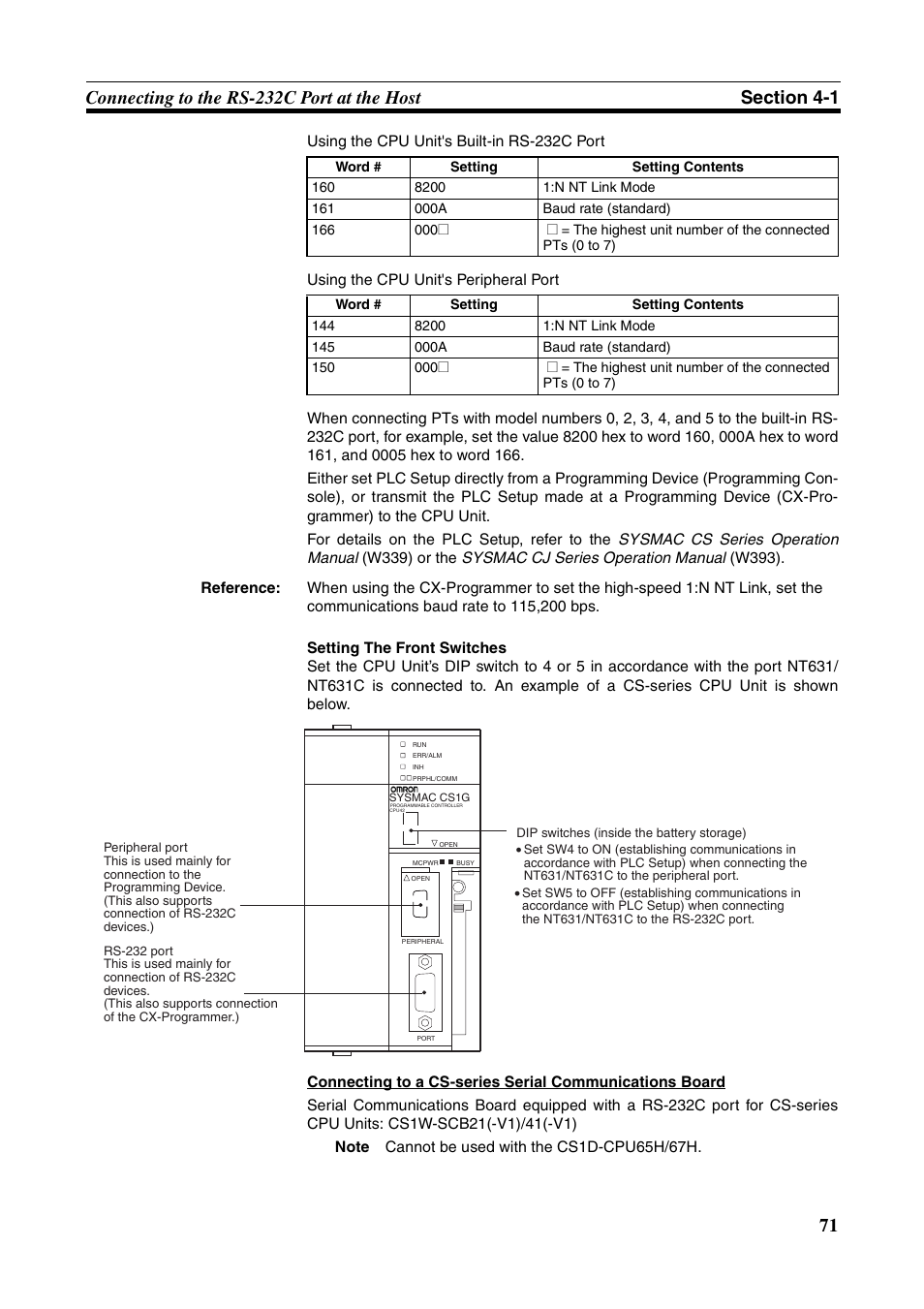 Omron Programmable Terminals NT631C User Manual | Page 88 / 315