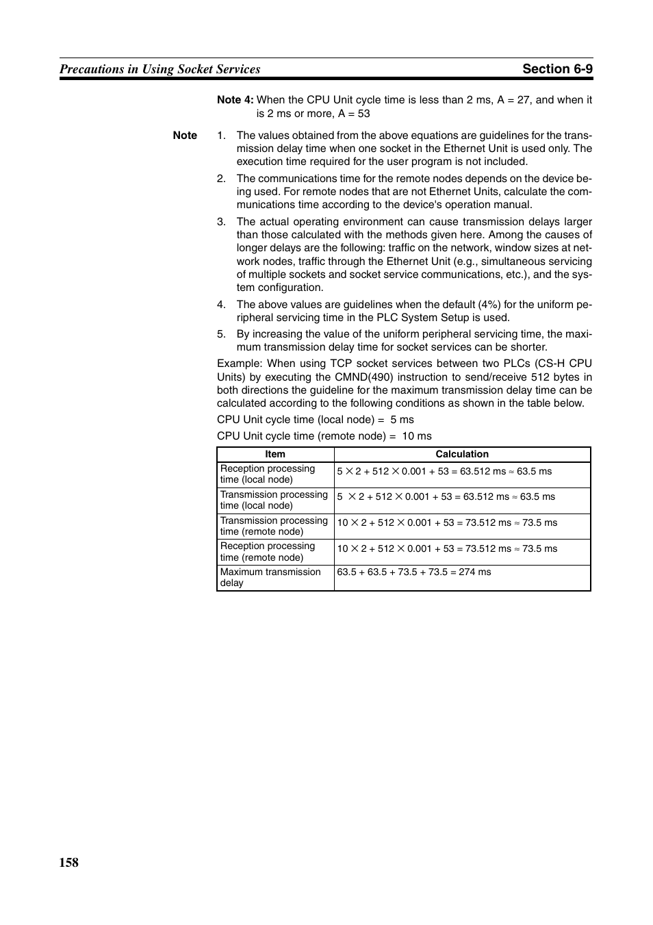 Omron CS CJ1W-ETN21 User Manual | Page 182 / 242