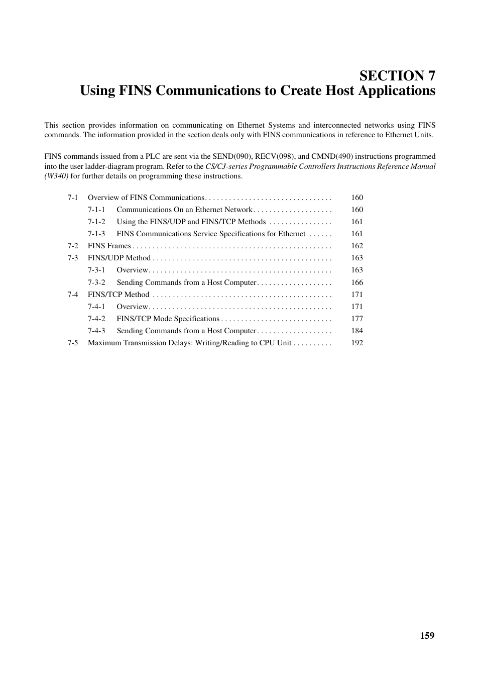 Omron CS CJ1W-ETN21 User Manual | Page 183 / 242