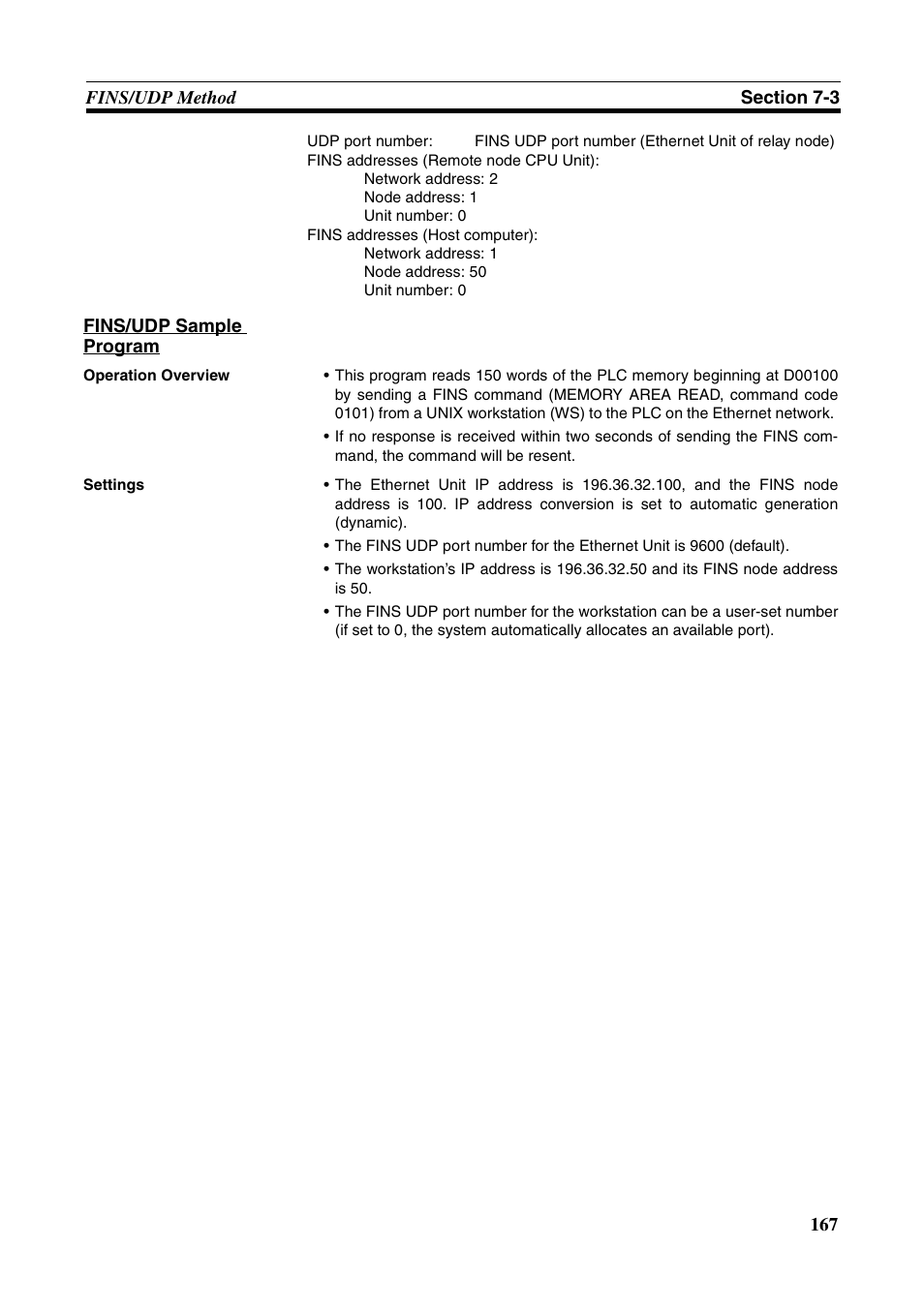 Omron CS CJ1W-ETN21 User Manual | Page 191 / 242