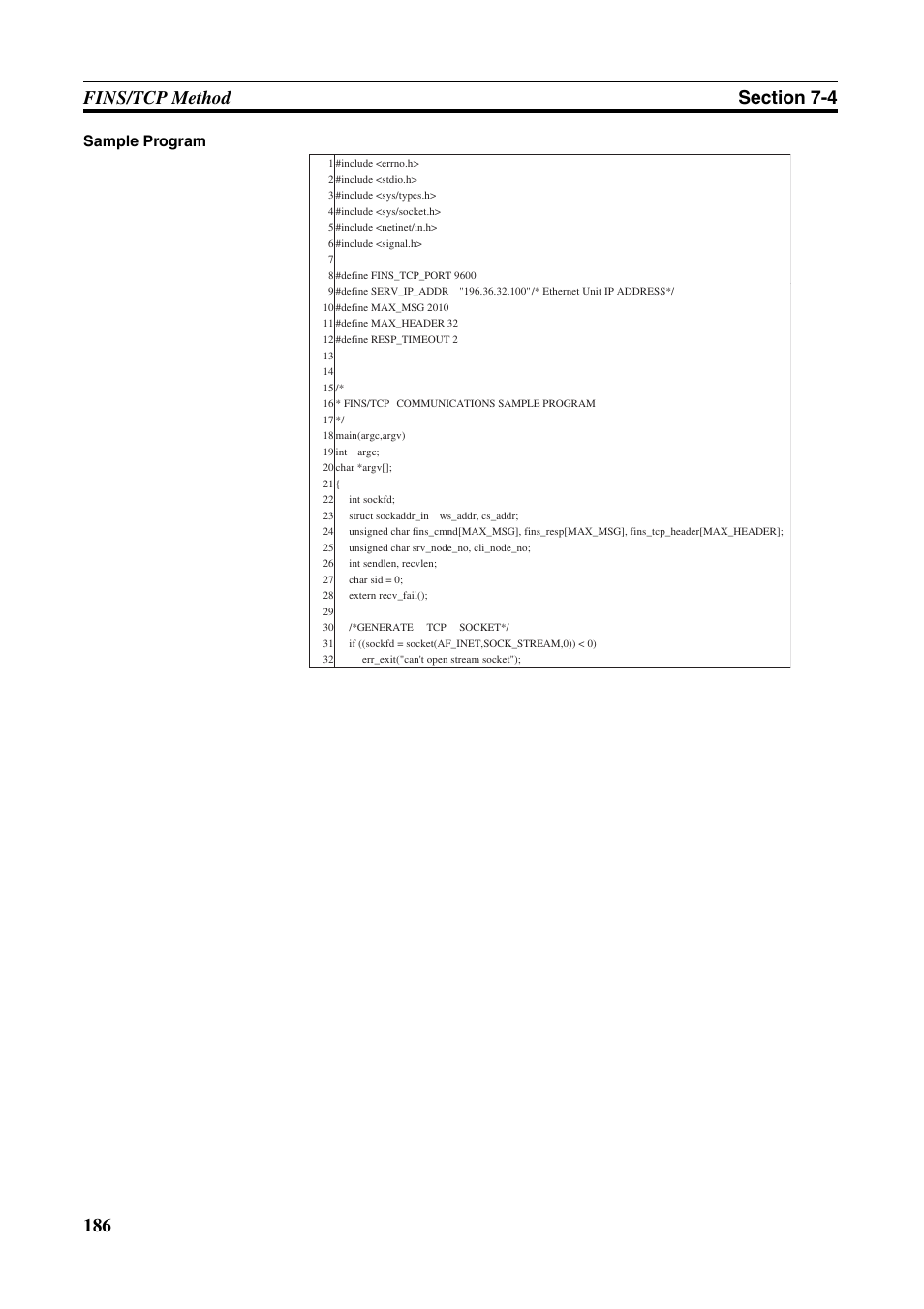 Omron CS CJ1W-ETN21 User Manual | Page 210 / 242