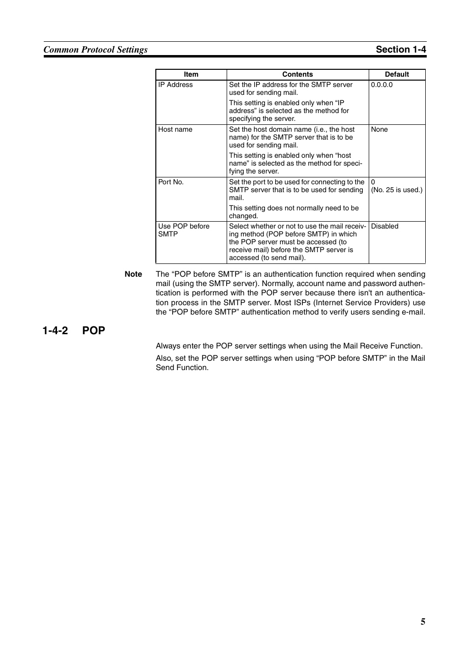 4-2 pop | Omron CS CJ1W-ETN21 User Manual | Page 29 / 242