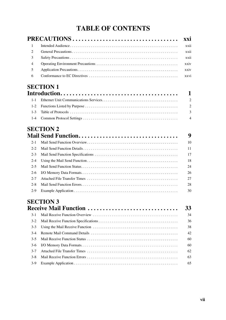 Omron CS CJ1W-ETN21 User Manual | Page 5 / 242