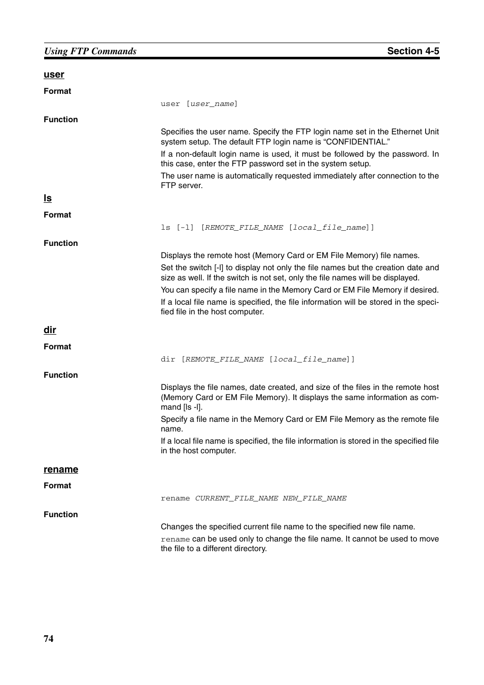 Omron CS CJ1W-ETN21 User Manual | Page 98 / 242