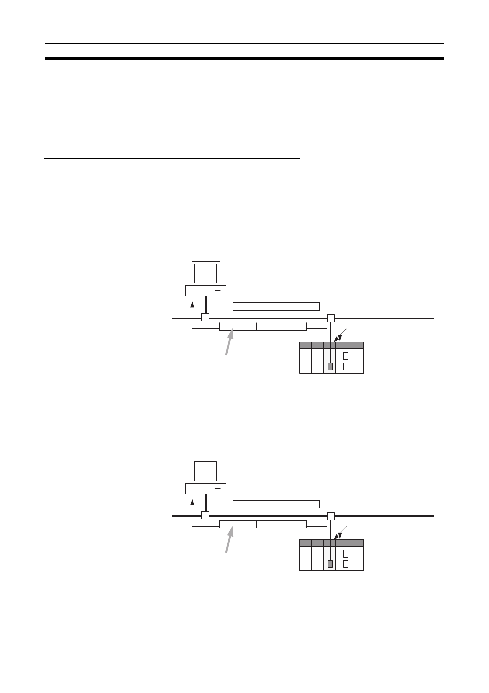 2-3 application examples, Application examples, Responding to computers with changed ip addresses | Omron SYSMAC CJ1W-EIP21 User Manual | Page 128 / 464