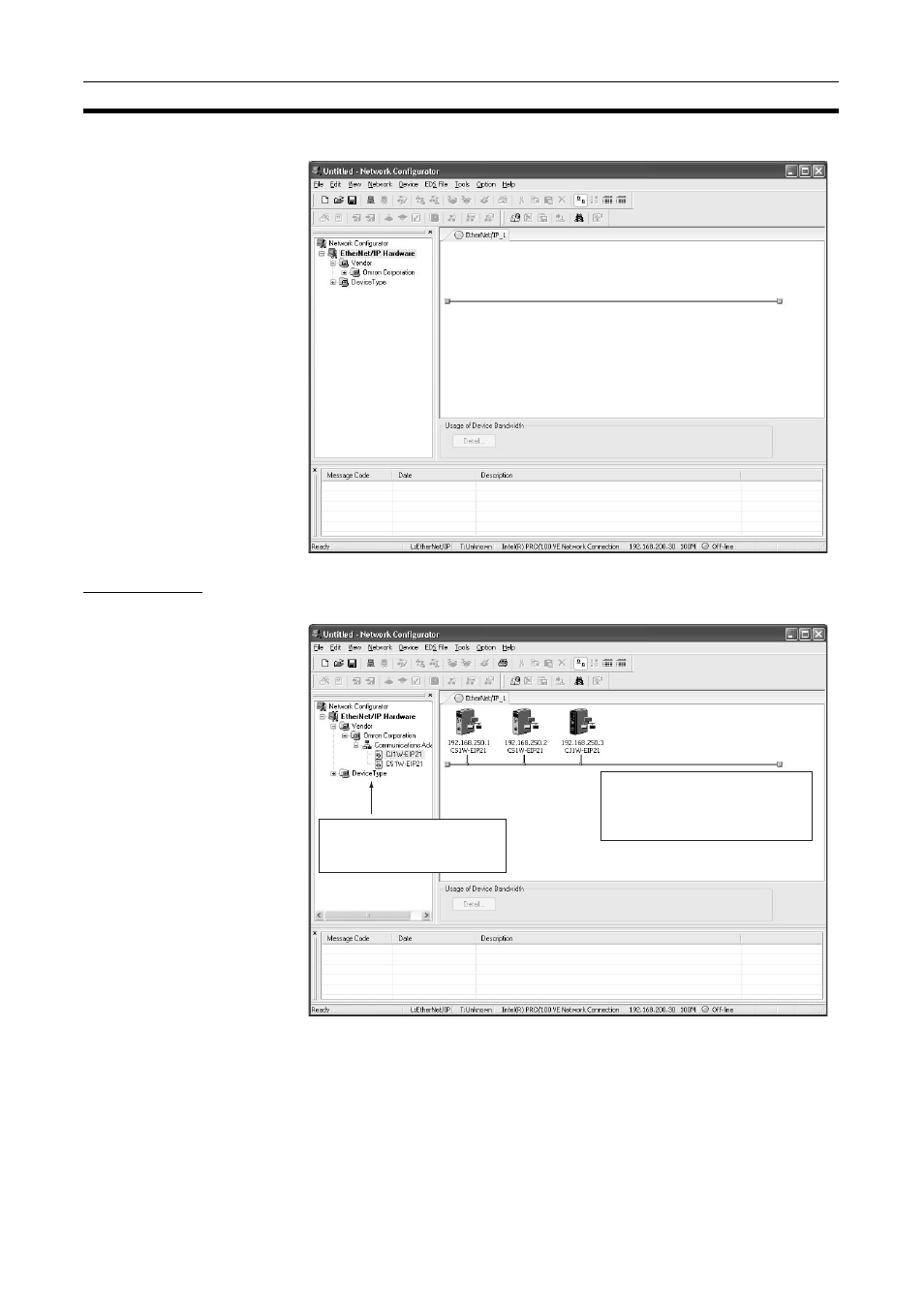 Omron SYSMAC CJ1W-EIP21 User Manual | Page 148 / 464
