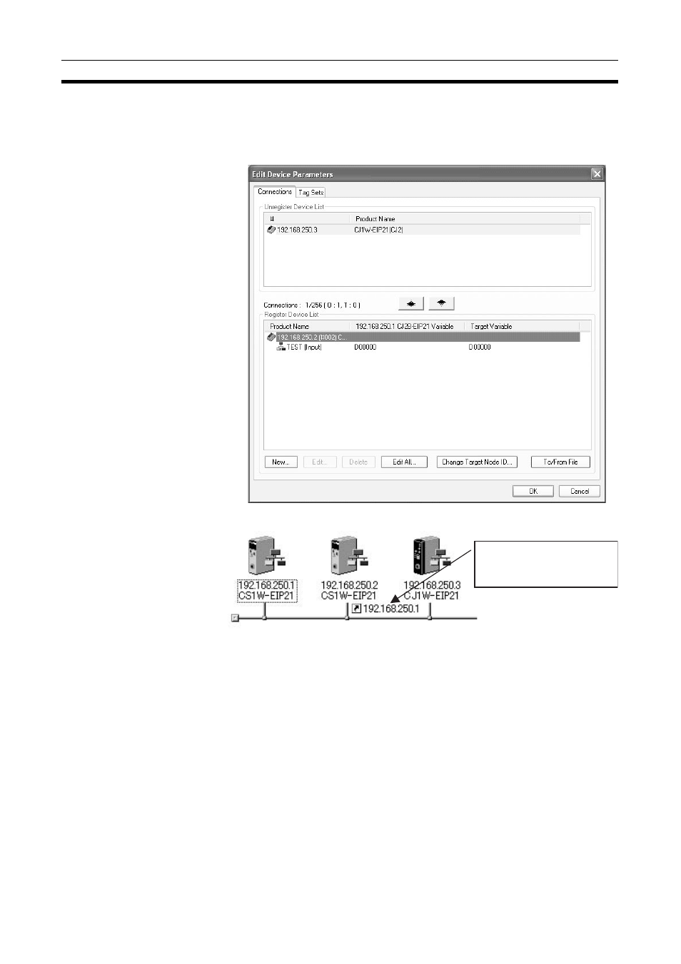 Omron SYSMAC CJ1W-EIP21 User Manual | Page 172 / 464