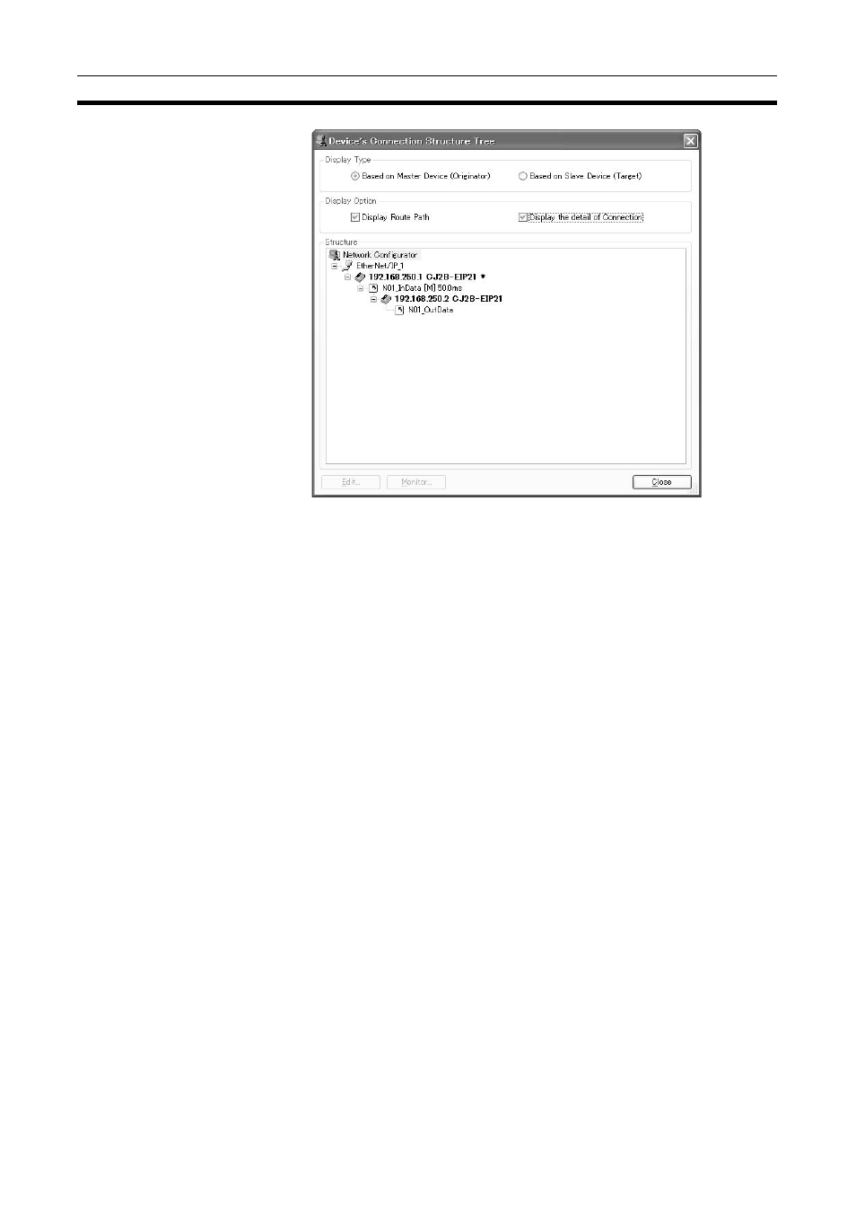 2-6 setting tags using data link tool, Setting tags using data link tool | Omron SYSMAC CJ1W-EIP21 User Manual | Page 176 / 464