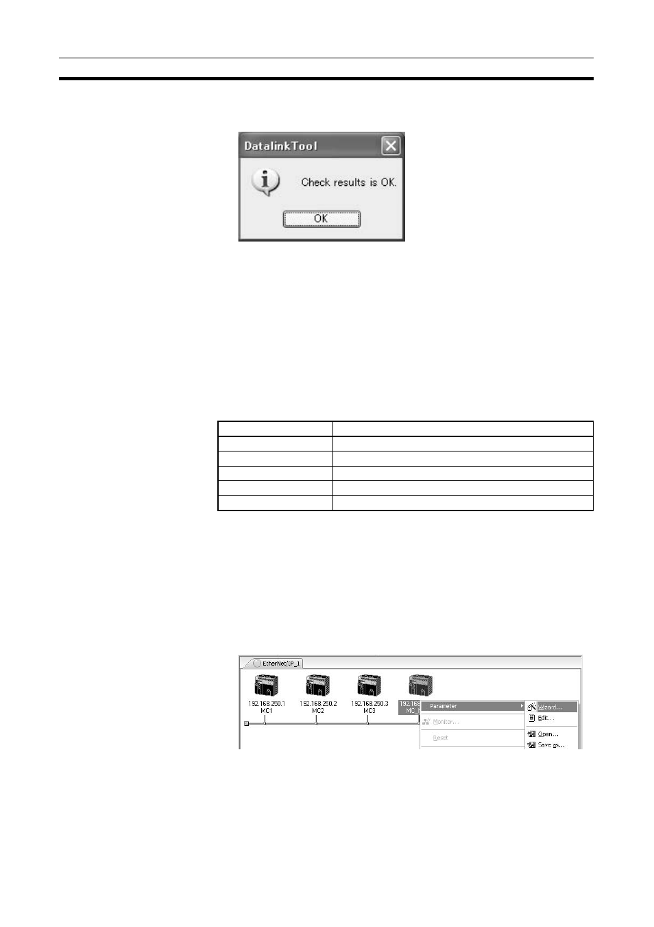 2-7 creating connections using the wizard, Creating connections using the wizard, 2-7 creating connections | Using the wizard | Omron SYSMAC CJ1W-EIP21 User Manual | Page 182 / 464