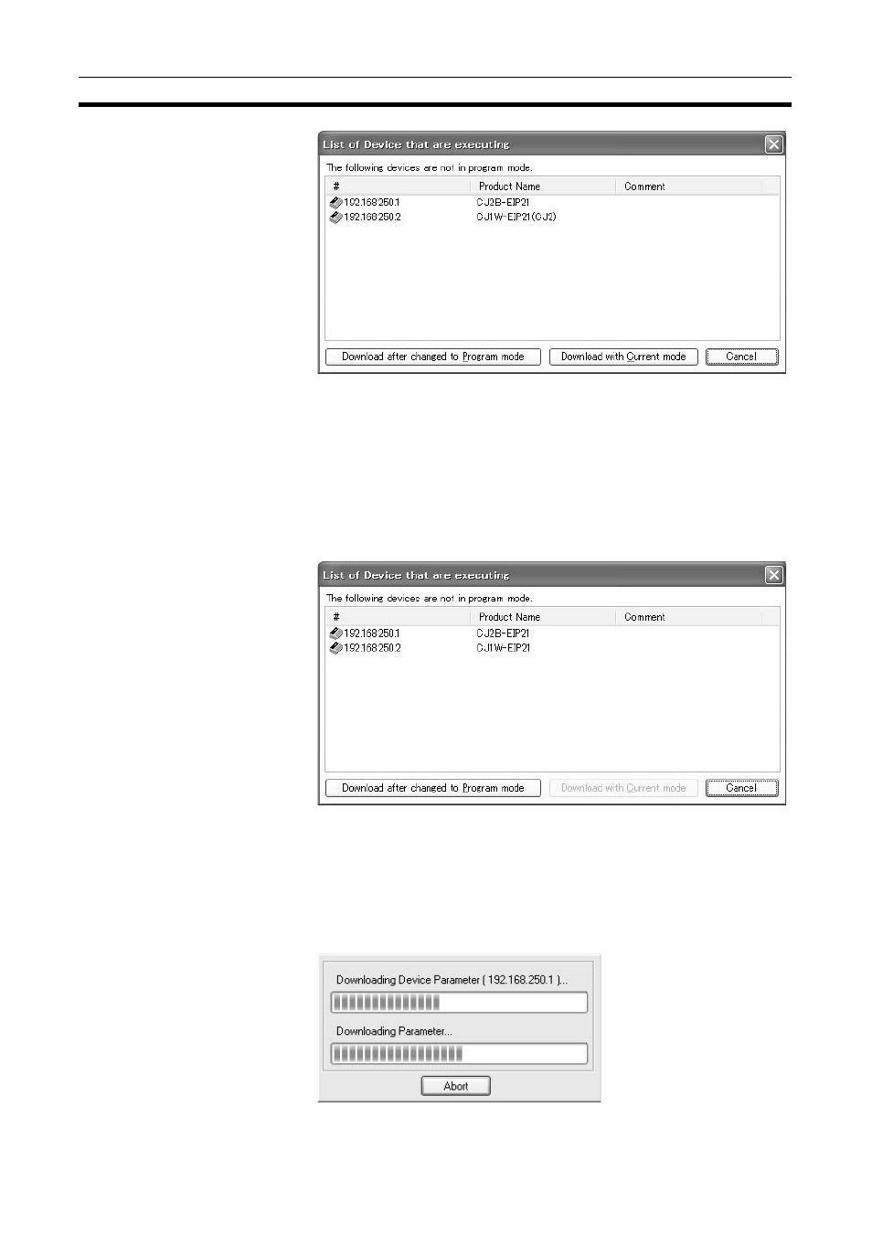 Omron SYSMAC CJ1W-EIP21 User Manual | Page 196 / 464