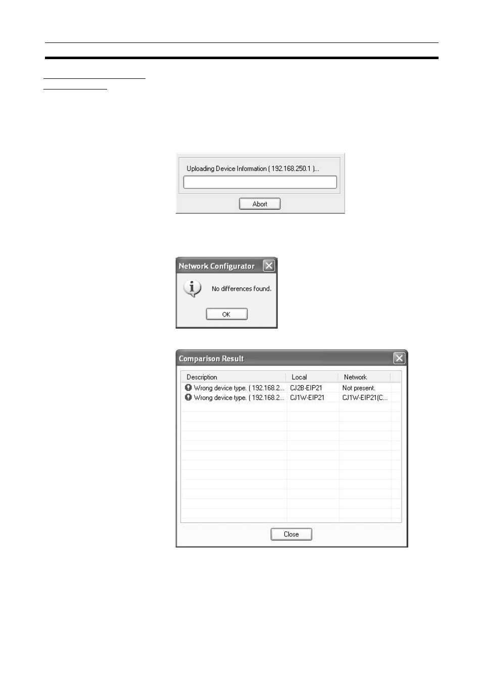 Omron SYSMAC CJ1W-EIP21 User Manual | Page 199 / 464