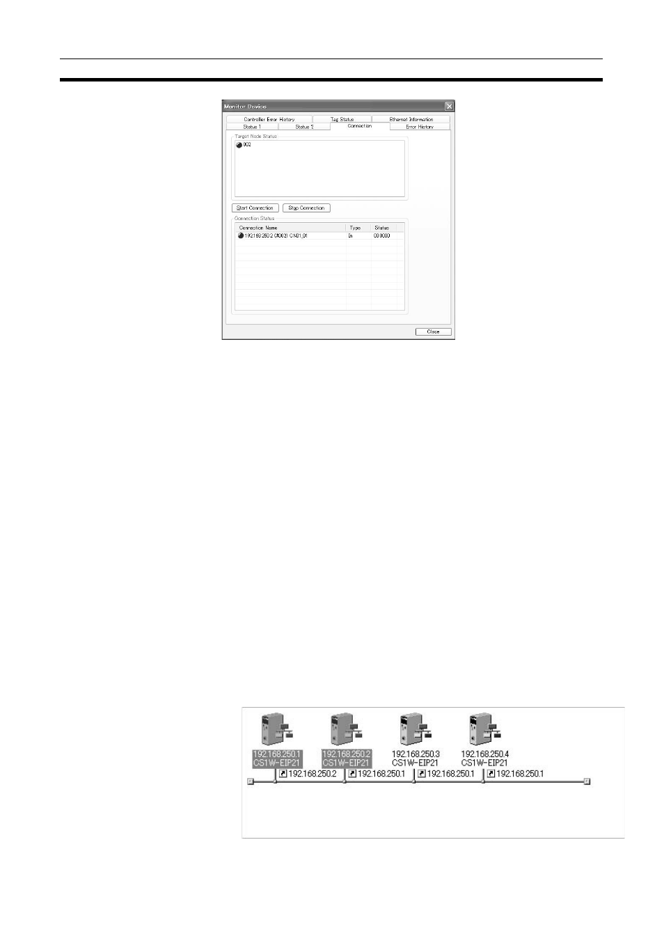 2-14 clearing the device parameters, Clearing the device parameters | Omron SYSMAC CJ1W-EIP21 User Manual | Page 202 / 464