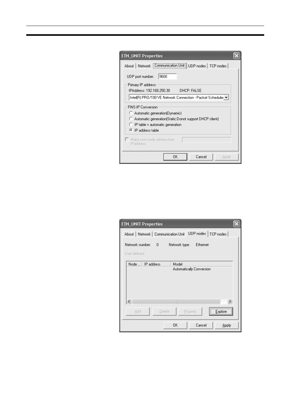 Omron SYSMAC CJ1W-EIP21 User Manual | Page 242 / 464