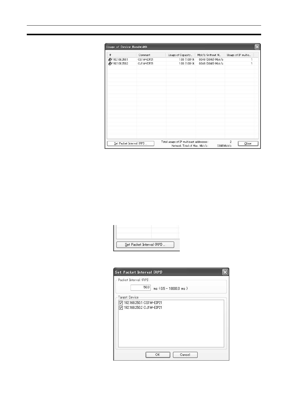 Omron SYSMAC CJ1W-EIP21 User Manual | Page 299 / 464