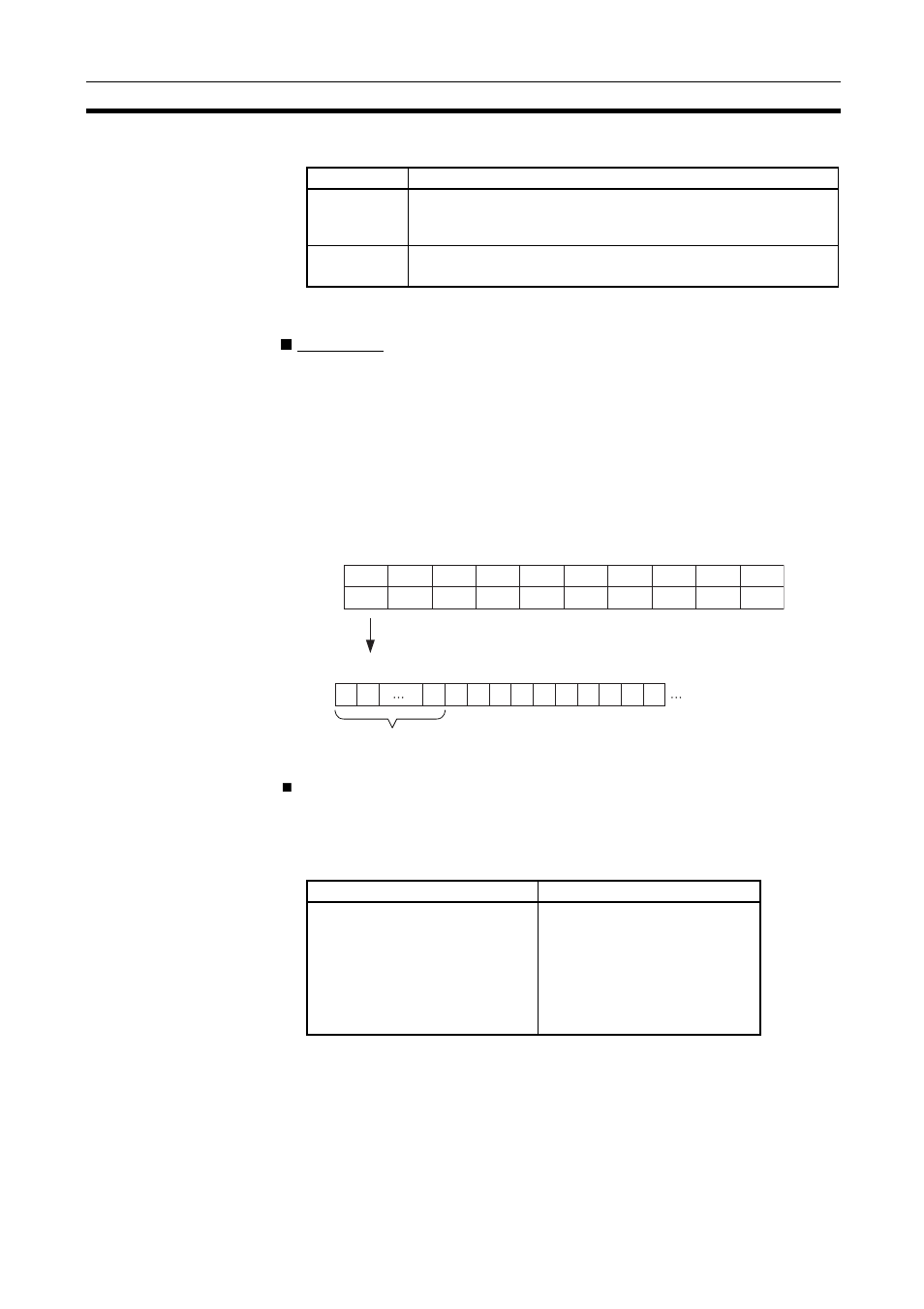 7-3 initializing file memory, 7-4 i/o memory data format, Initializing file memory | I/o memory data format | Omron SYSMAC CJ1W-EIP21 User Manual | Page 343 / 464