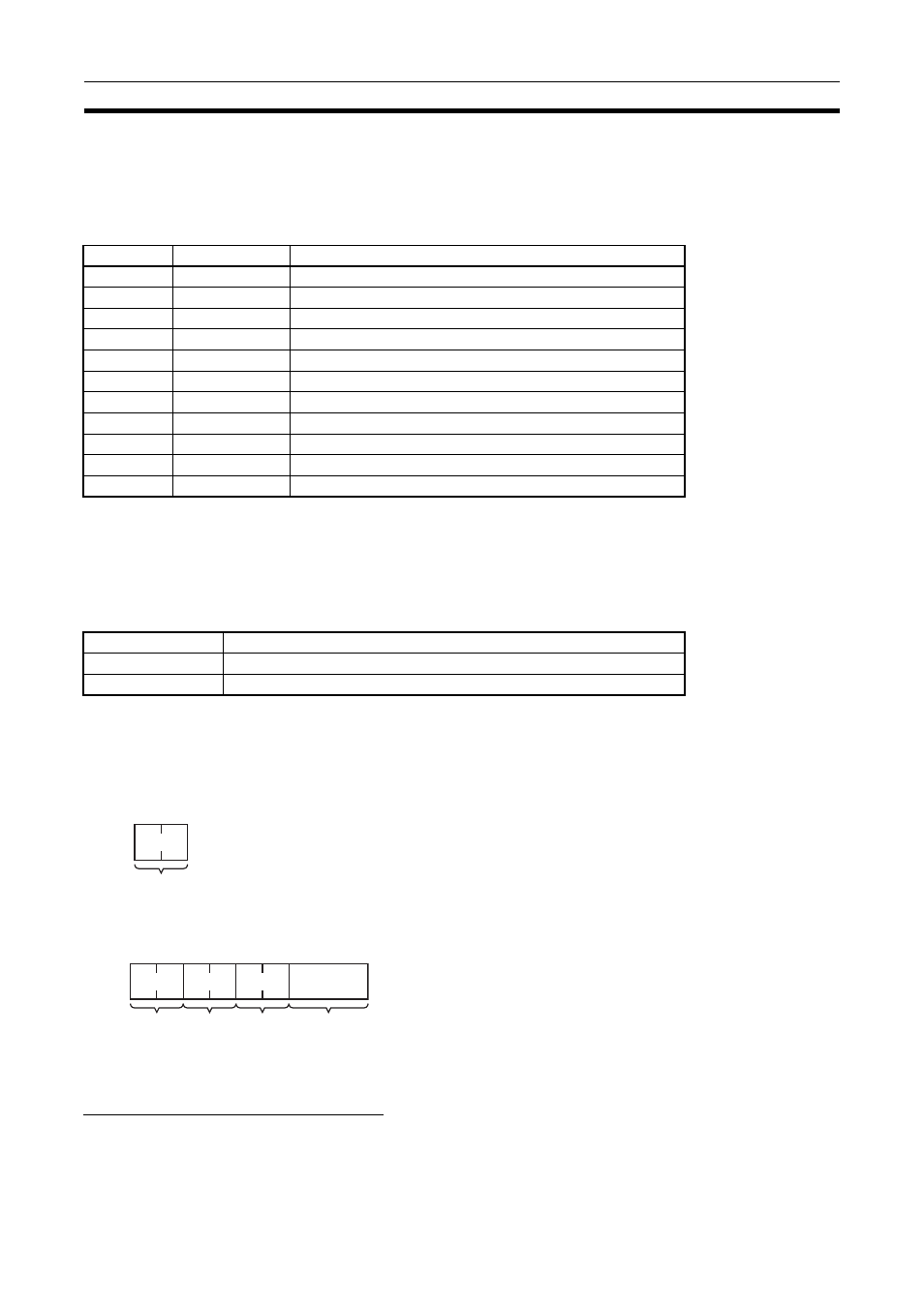 Address information read, Precautions, Response codes | Command block response block parameters, Number of addresses (response) | Omron SYSMAC CJ1W-EIP21 User Manual | Page 440 / 464