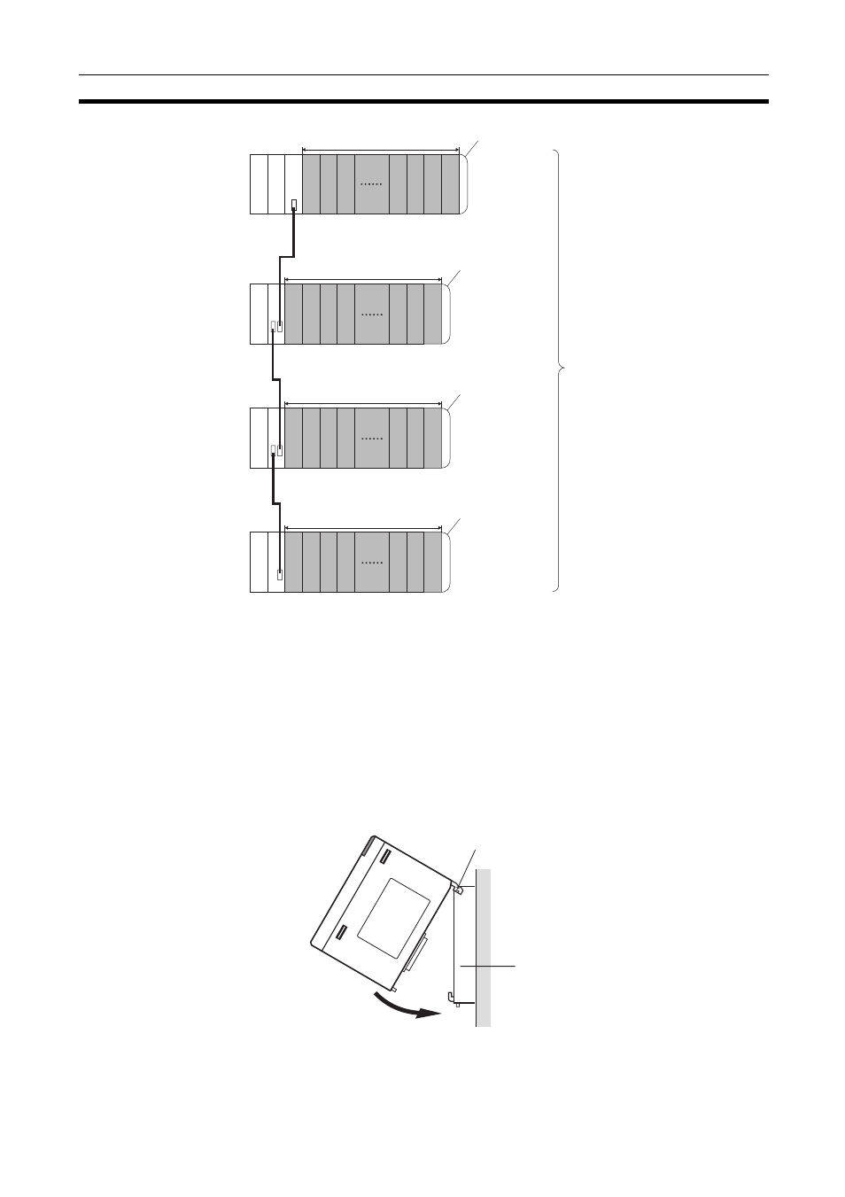 3-3 mounting, Mounting | Omron SYSMAC CJ1W-EIP21 User Manual | Page 65 / 464