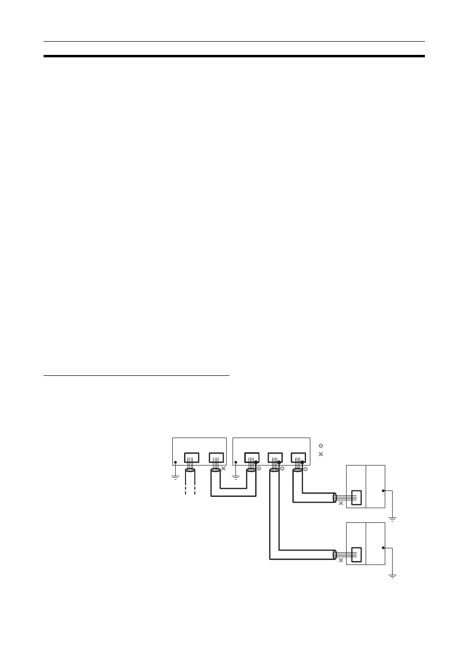 4 network installation, 4-1 basic installation precautions, 4-2 recommended products | 4-3 precautions, Network installation, Basic installation precautions, Recommended products, Precautions, Precautions on laying twisted-pair cable | Omron SYSMAC CJ1W-EIP21 User Manual | Page 67 / 464