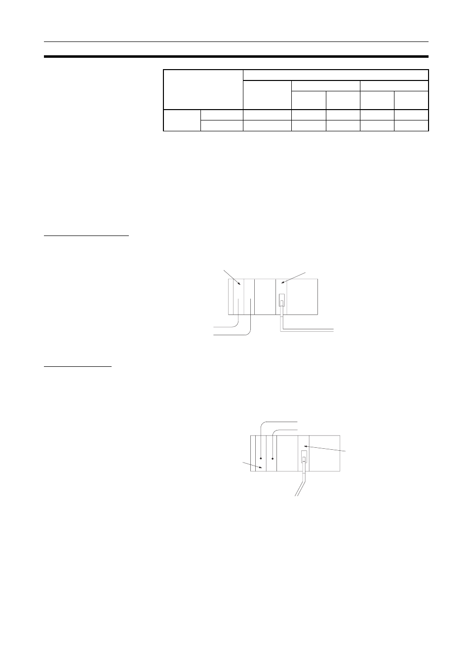 4-4 using contact outputs (common to all units), Using contact outputs (common to all units), Mounting location | Cable location | Omron SYSMAC CJ1W-EIP21 User Manual | Page 69 / 464