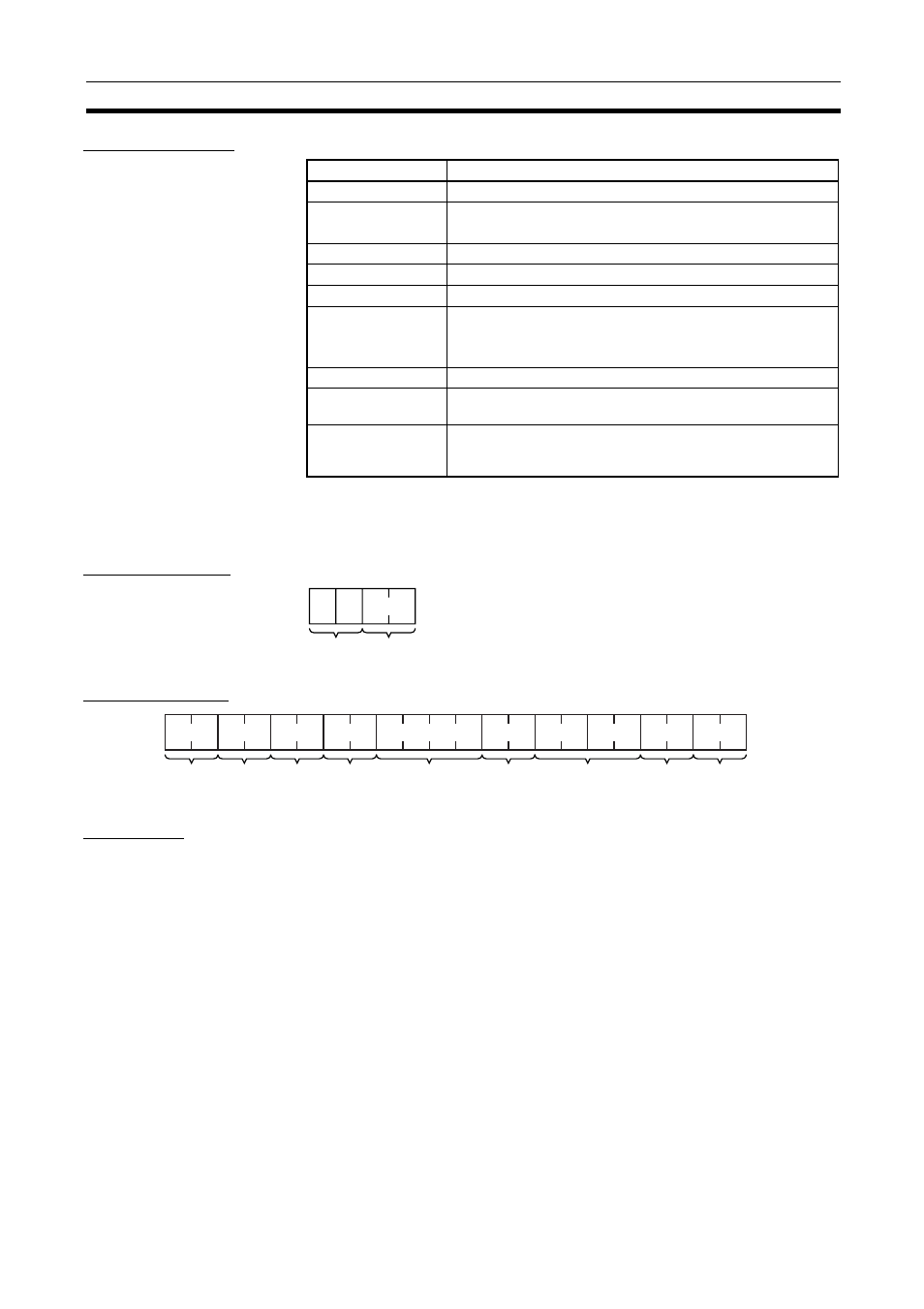 Fins/tcp connection status read, 3-20 fins/tcp connection status read, Command block response block parameters | Omron CS1W-ETN21 User Manual | Page 208 / 285