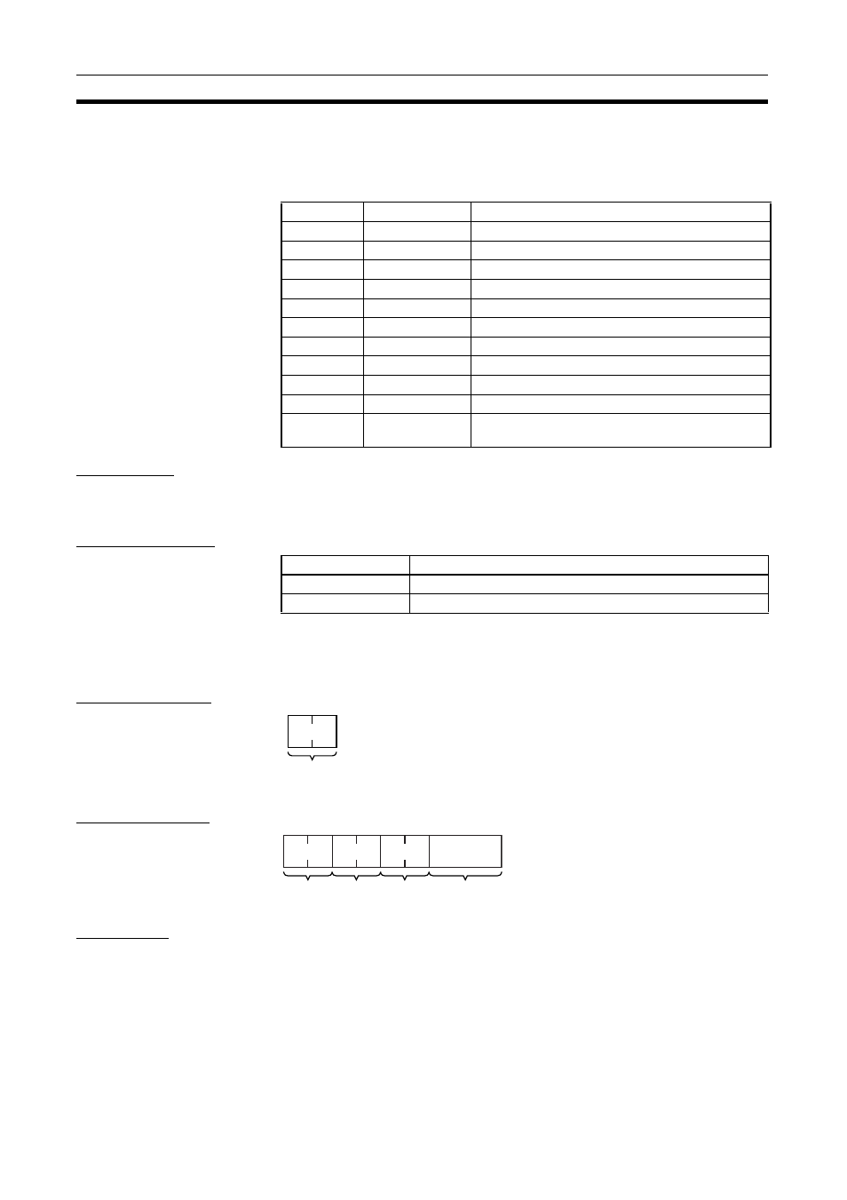 Address information read, 3-28 address information read, Precautions | Response codes, Command block response block parameters | Omron CS1W-ETN21 User Manual | Page 221 / 285