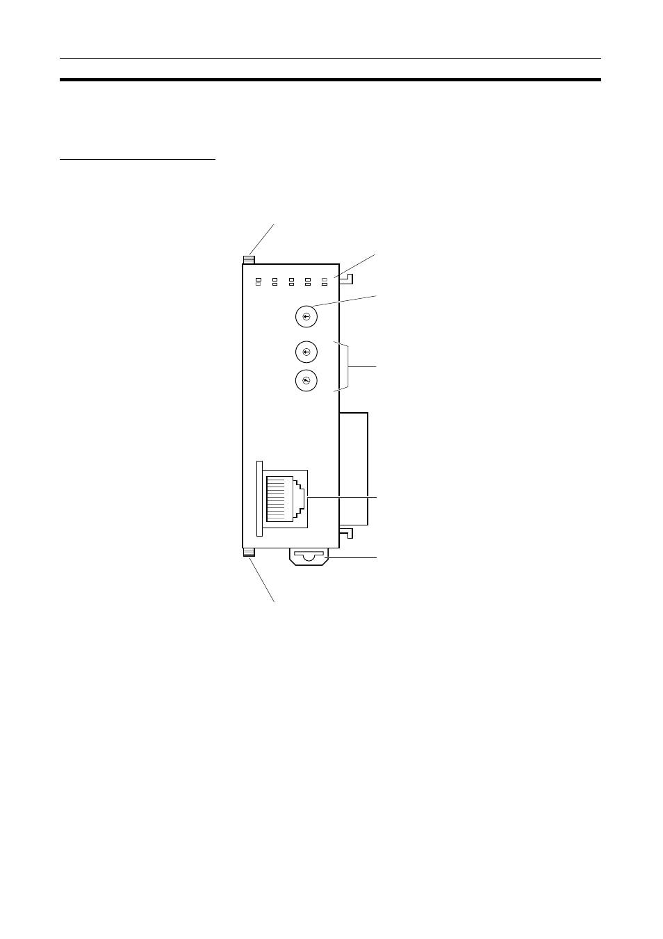 Cj-series ethernet units, Front | Omron CS1W-ETN21 User Manual | Page 49 / 285