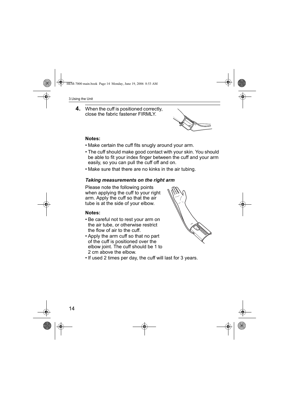 Omron M6 Comfort User Manual | Page 14 / 30