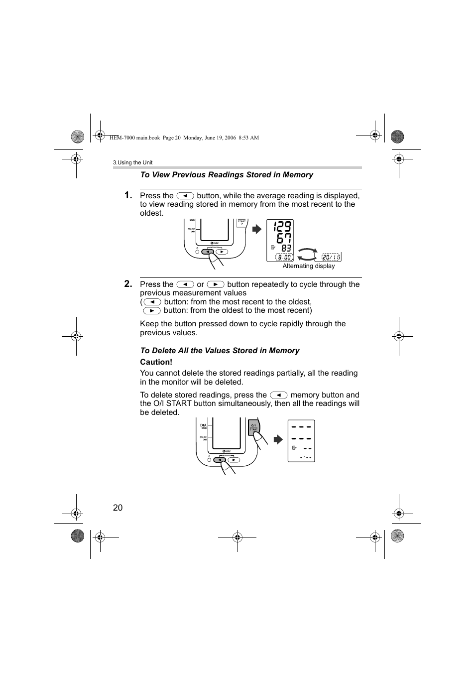 Omron M6 Comfort User Manual | Page 20 / 30
