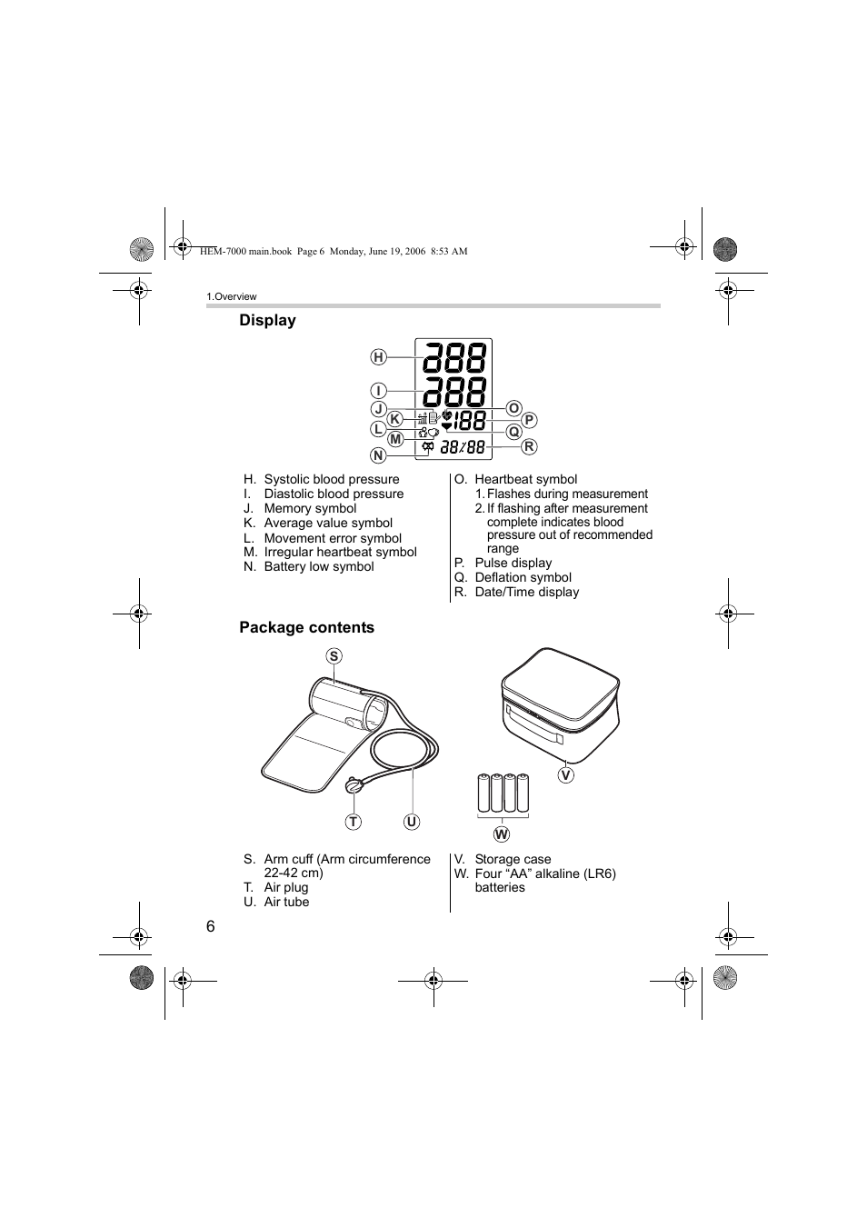 Omron M6 Comfort User Manual | Page 6 / 30