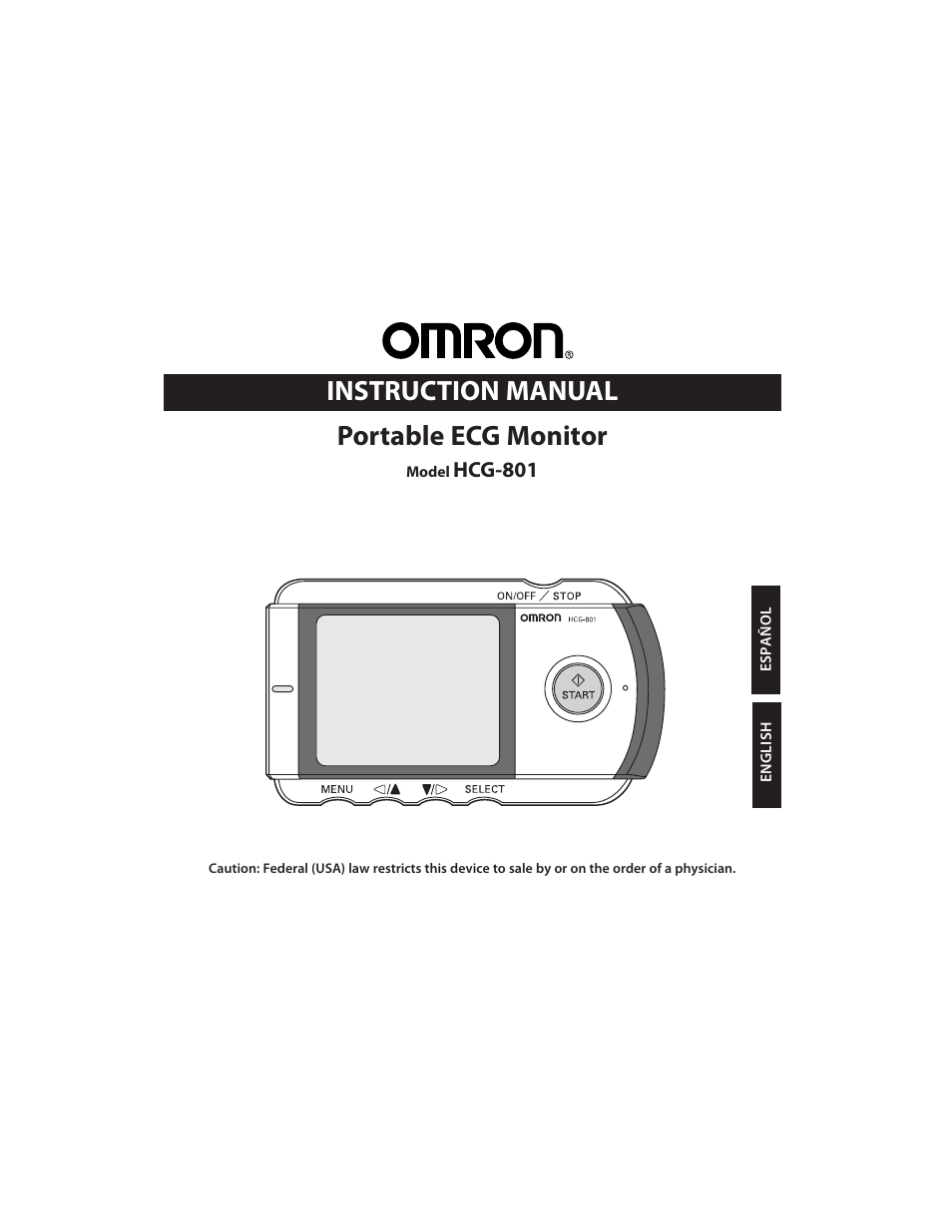 Omron HCG-801 User Manual | 128 pages