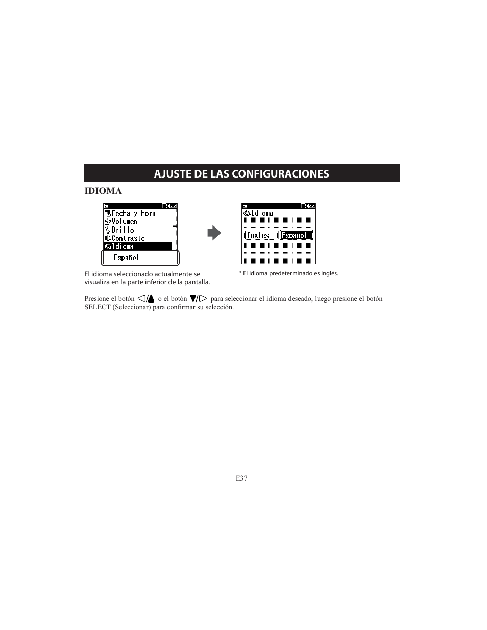 Ajuste de las configuraciones | Omron HCG-801 User Manual | Page 101 / 128