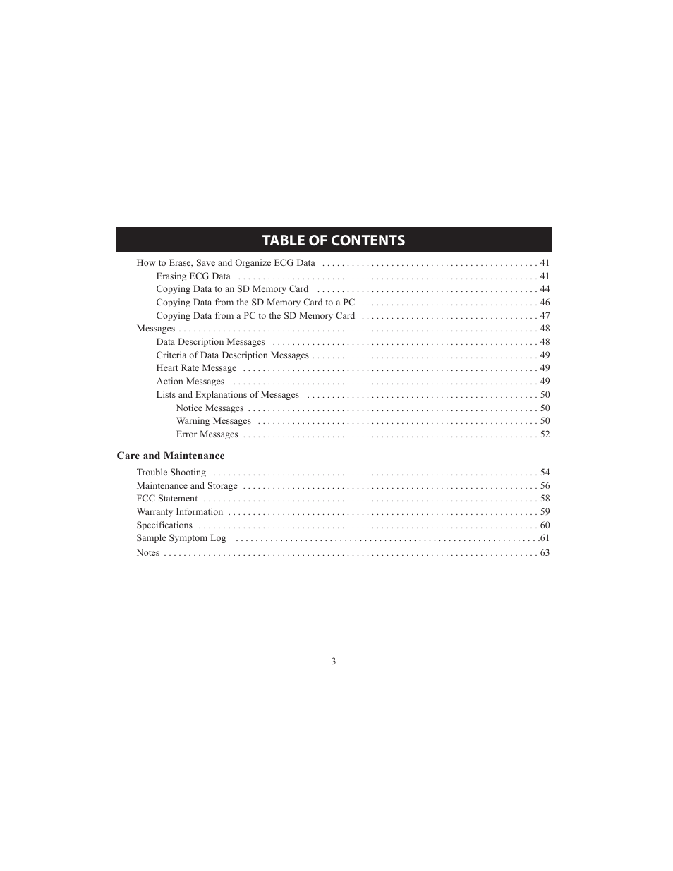 Omron HCG-801 User Manual | Page 3 / 128