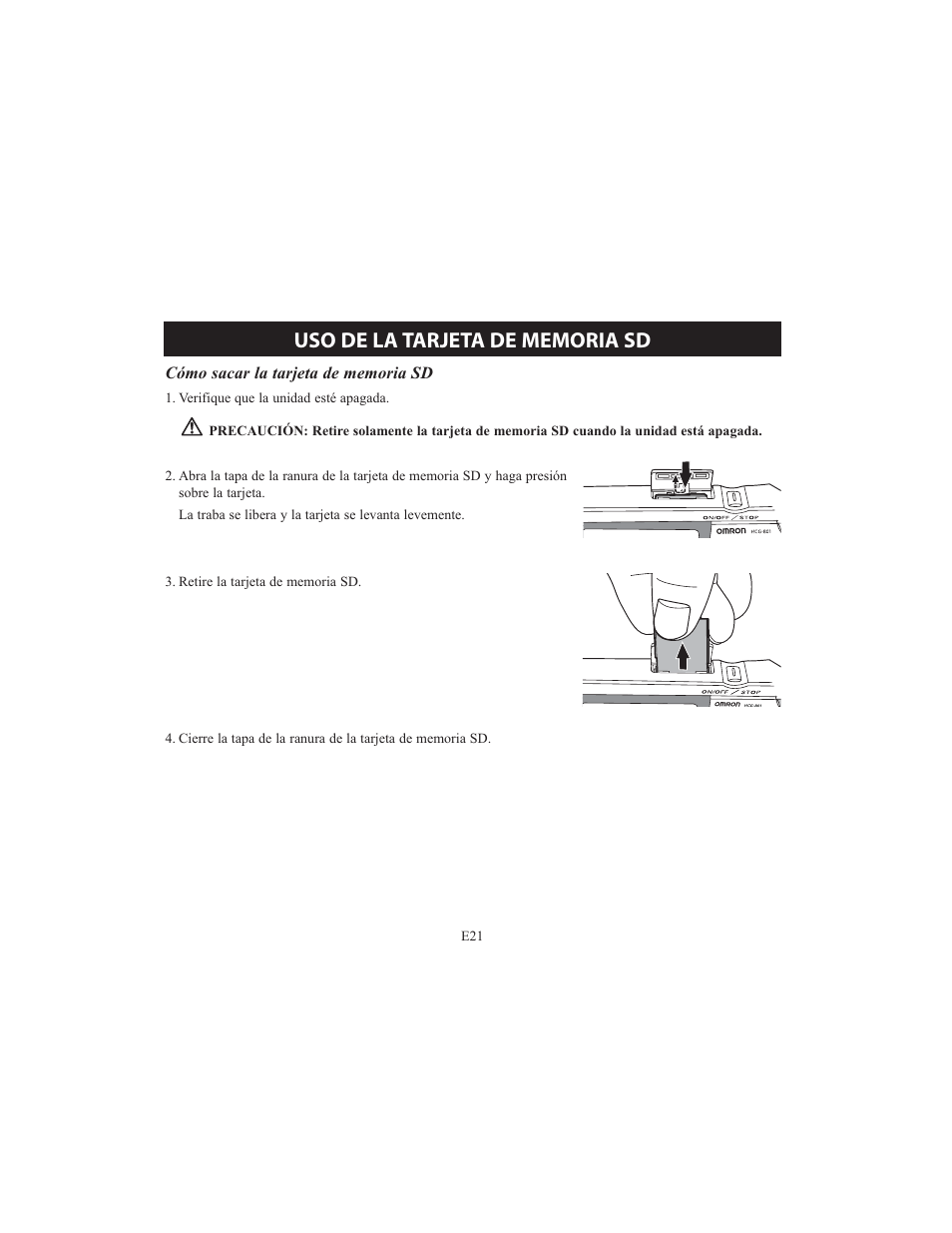 Omron HCG-801 User Manual | Page 85 / 128