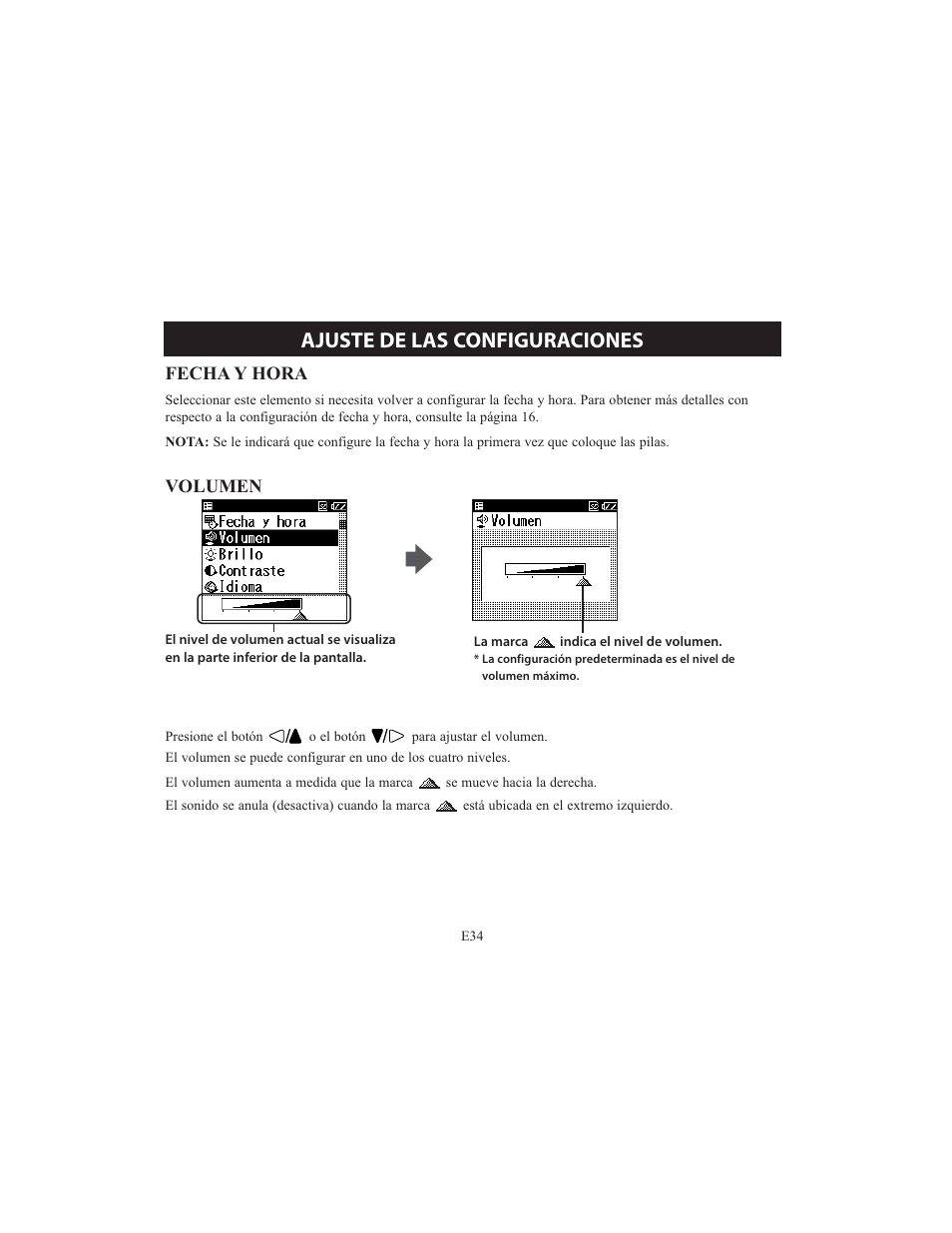 Ajuste de las configuraciones | Omron HCG-801 User Manual | Page 98 / 128