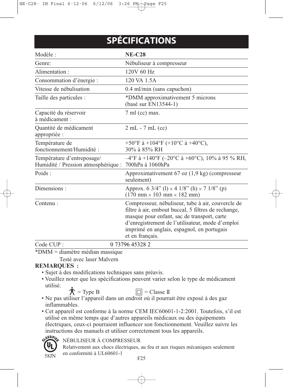 Spécifications | Omron NE-C28 User Manual | Page 53 / 112