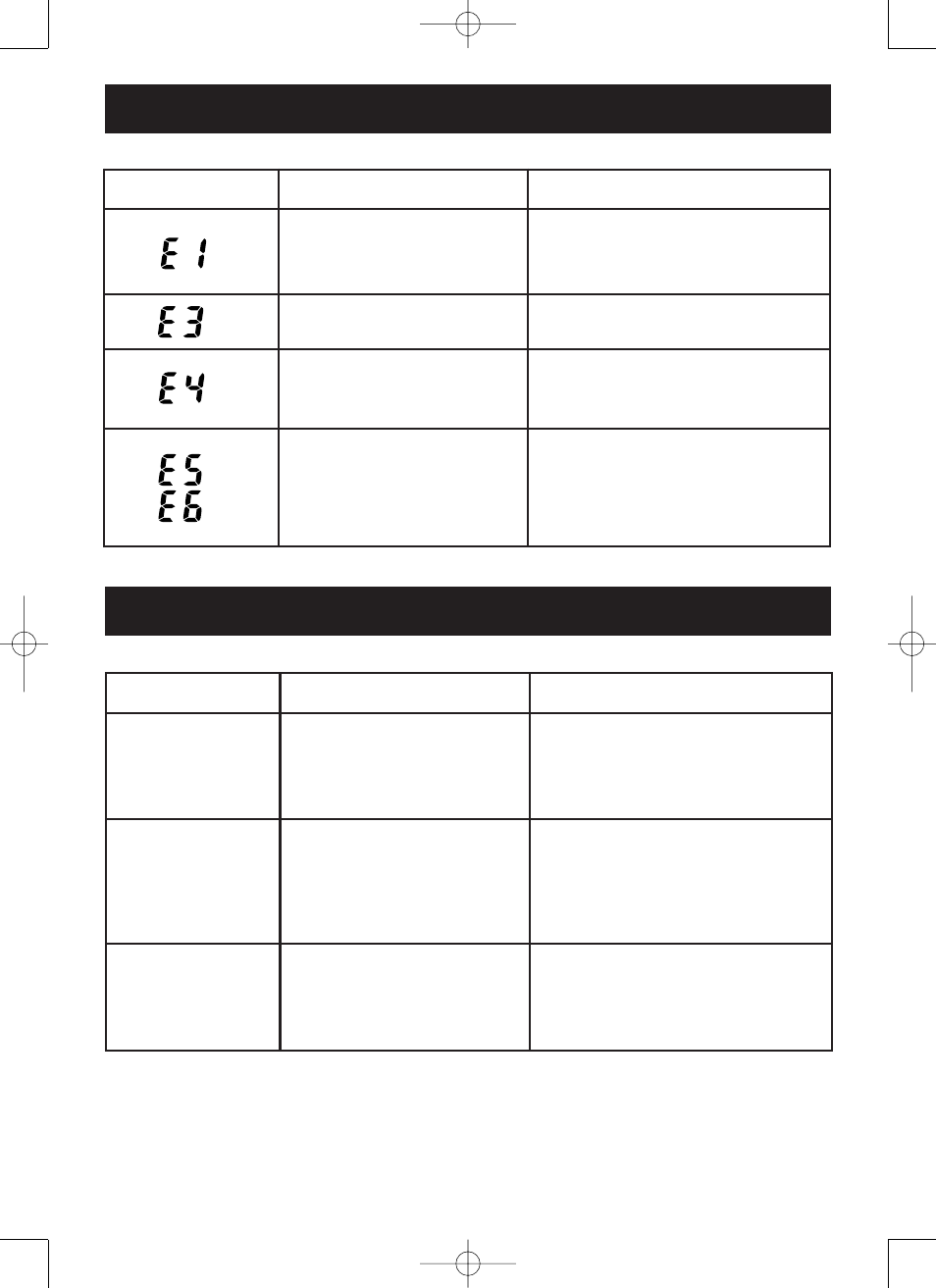 Error indicators, Troubleshooting tips | Omron HBF 306C User Manual | Page 20 / 24