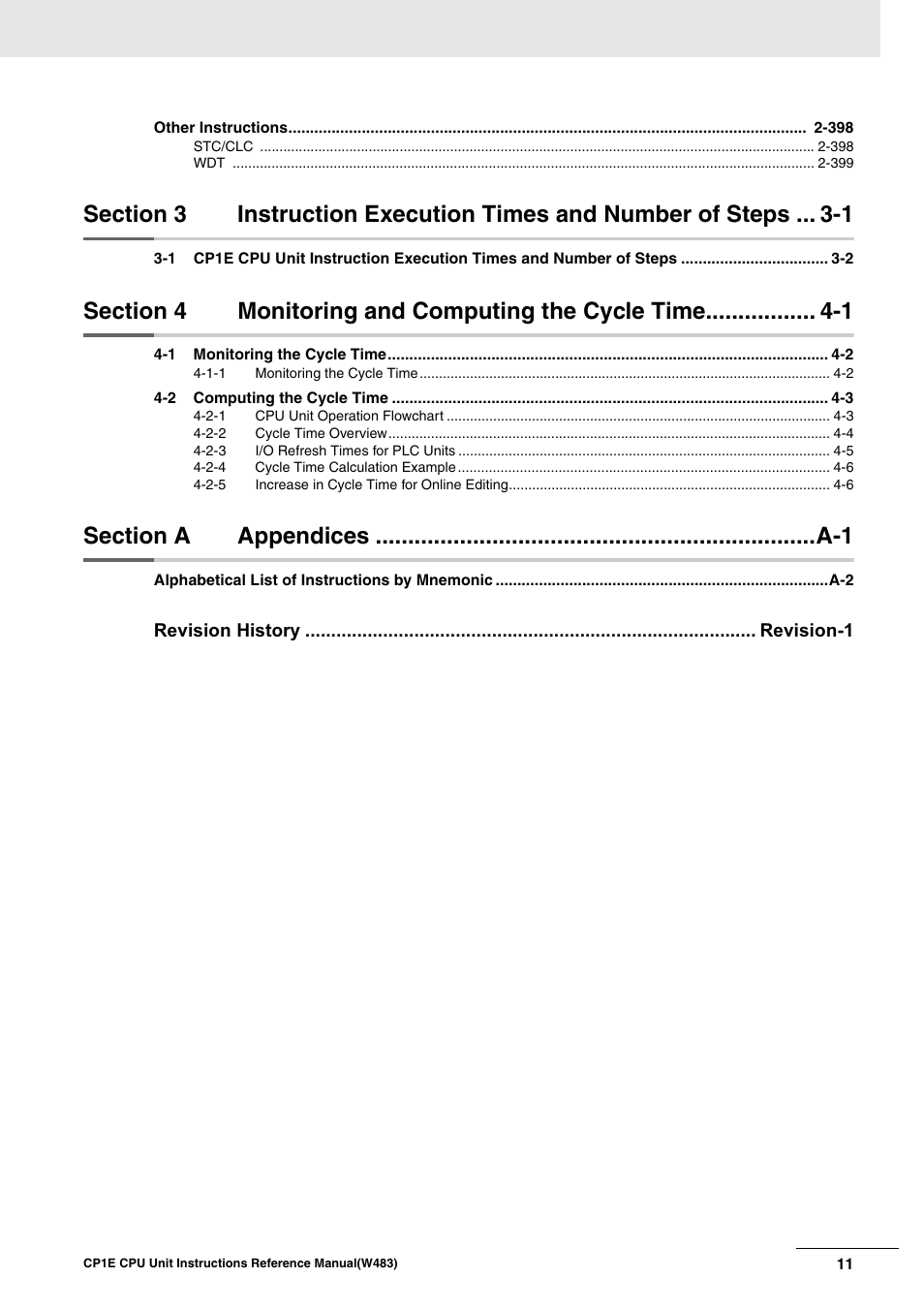 Omron SYSMAC CP CP1E-N@@D@-@ User Manual | Page 14 / 467