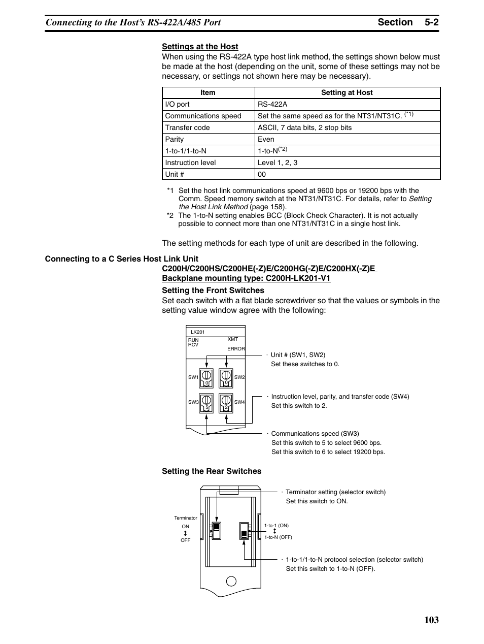 Omron Programmable Terminals NT31 NT31C User Manual | Page 114 / 296