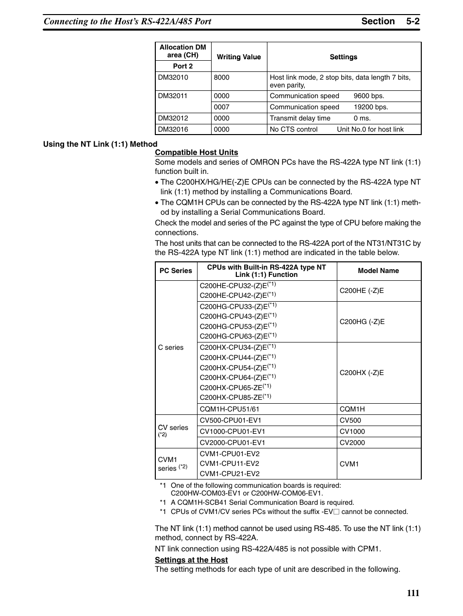 Omron Programmable Terminals NT31 NT31C User Manual | Page 122 / 296