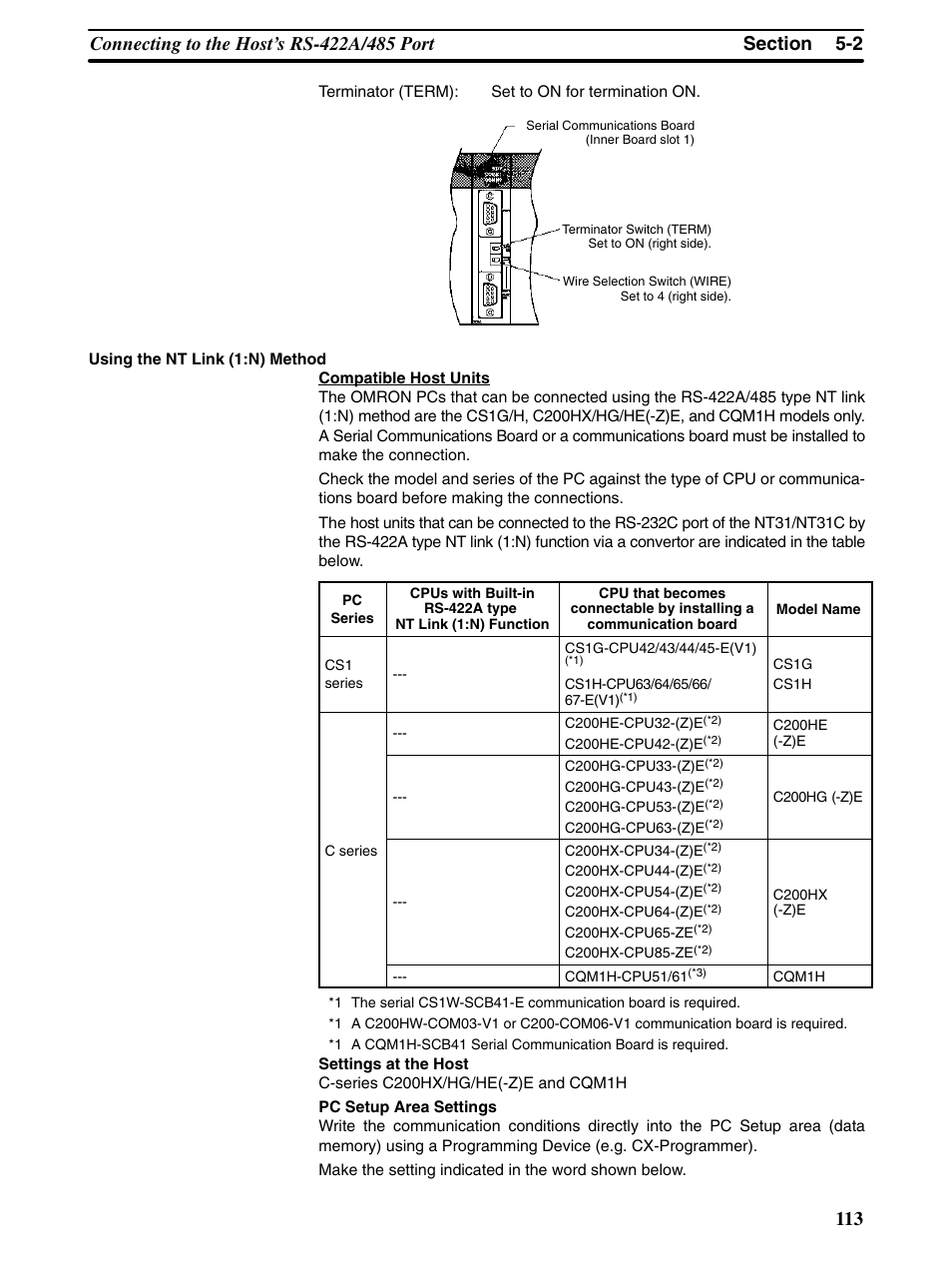 Omron Programmable Terminals NT31 NT31C User Manual | Page 124 / 296