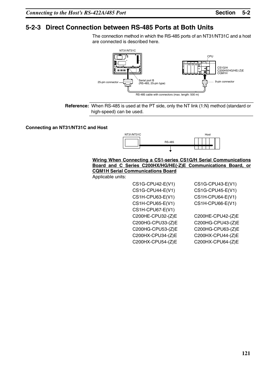 Omron Programmable Terminals NT31 NT31C User Manual | Page 132 / 296